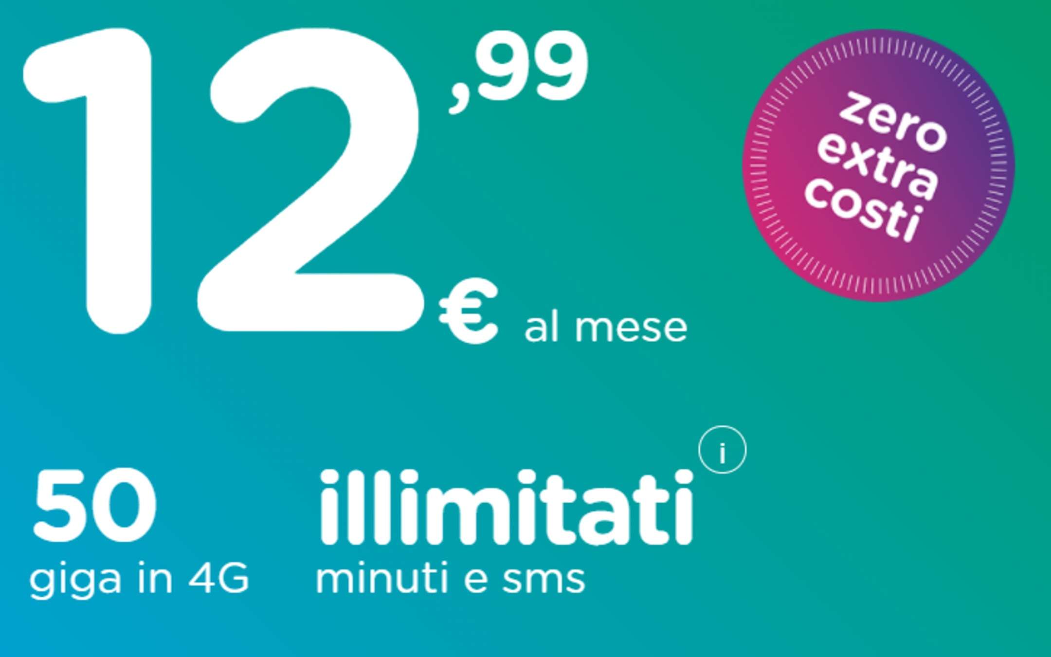 HoMobile: 12,99€ anche per TIM, WINDTRE e Vodafone