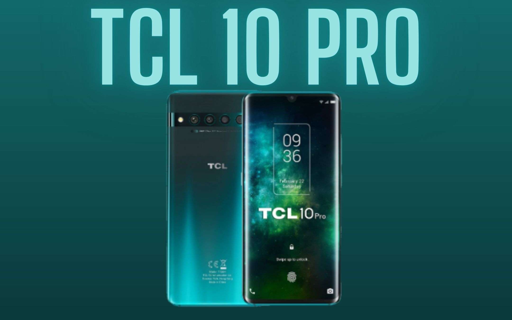 TCL 10Pro al prezzo più basso di sempre!