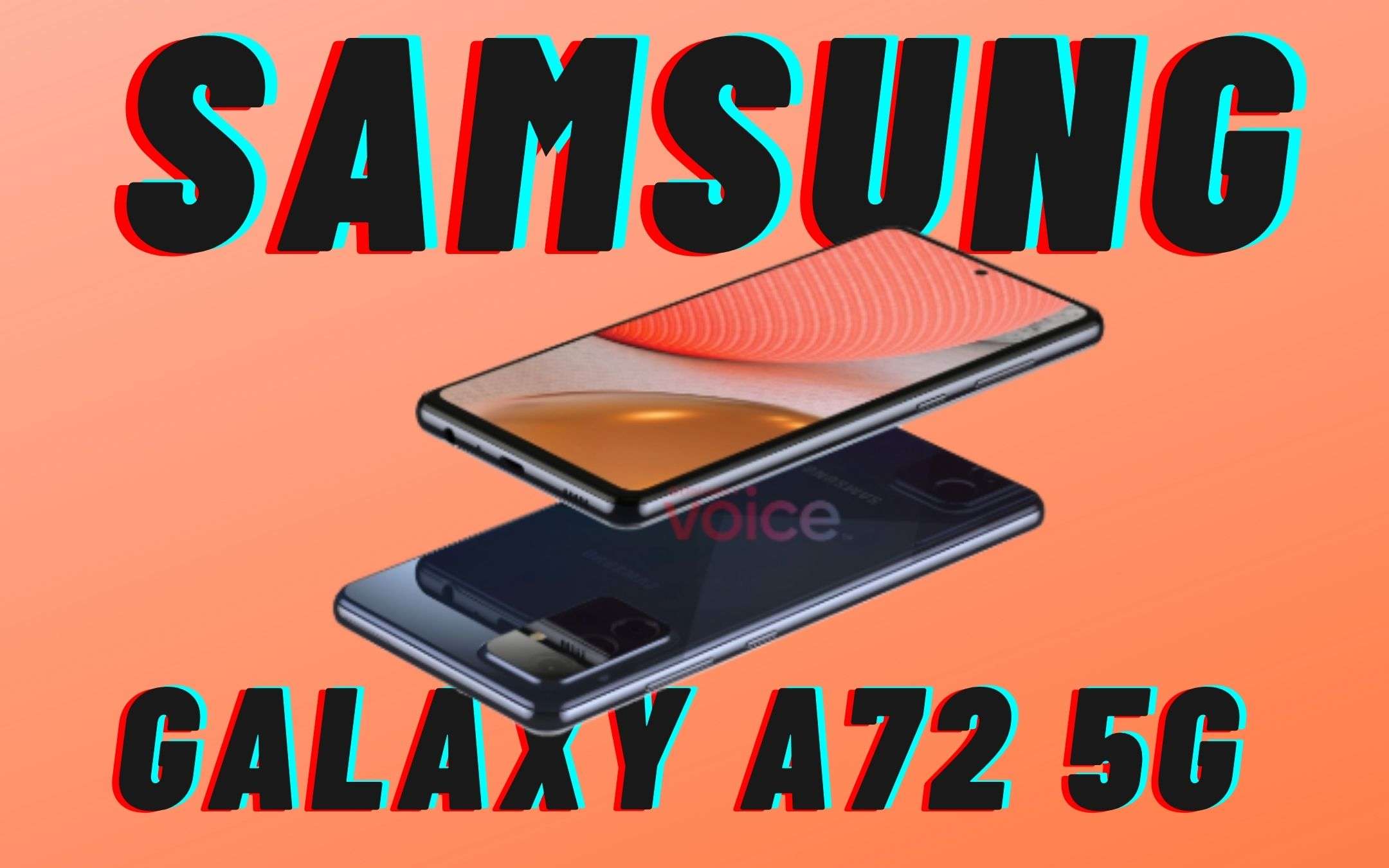 Galaxy A72 5G: dopo le cover, ecco i render 3D