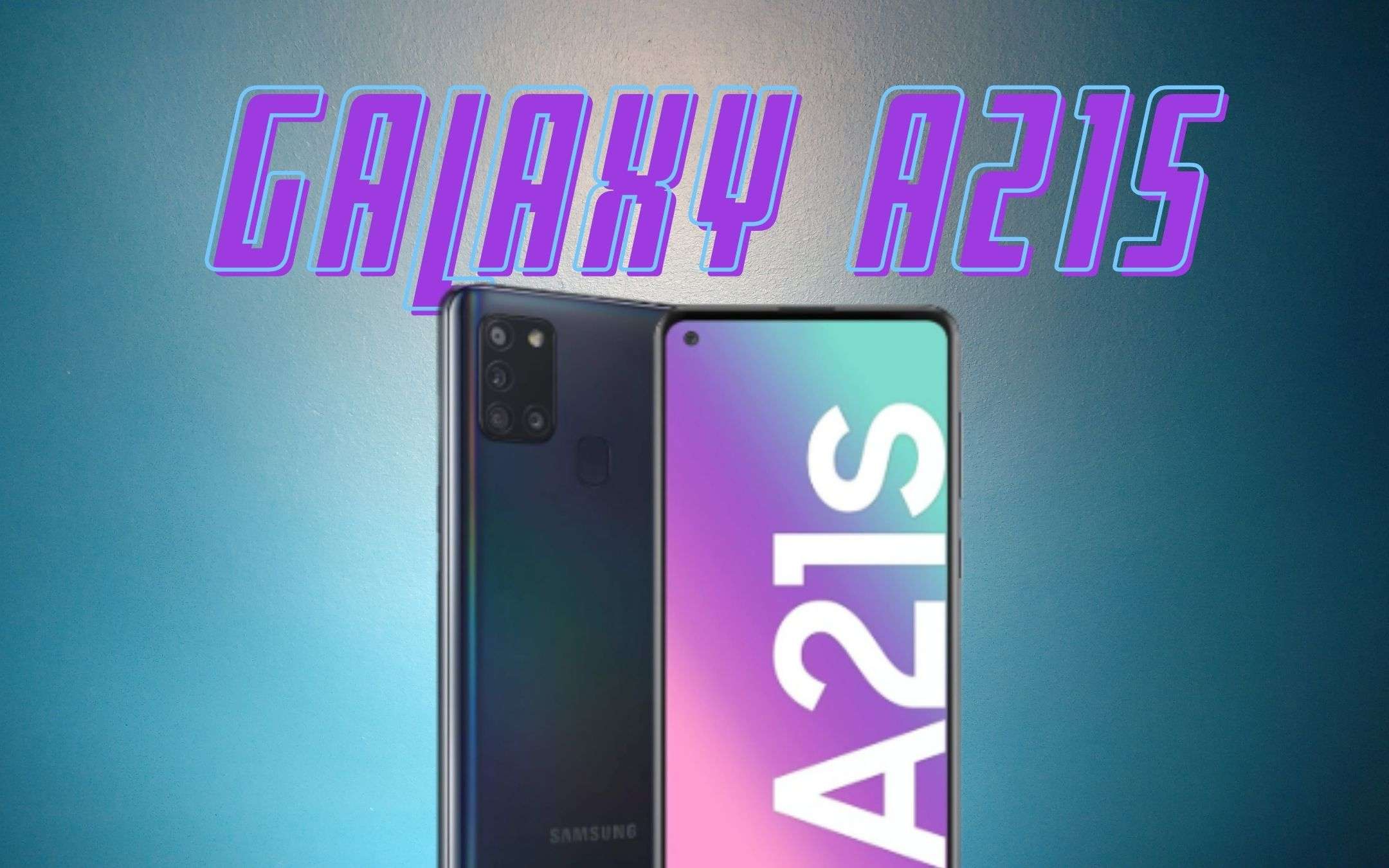 Galaxy A21s: il piccolo della casa in super-sconto