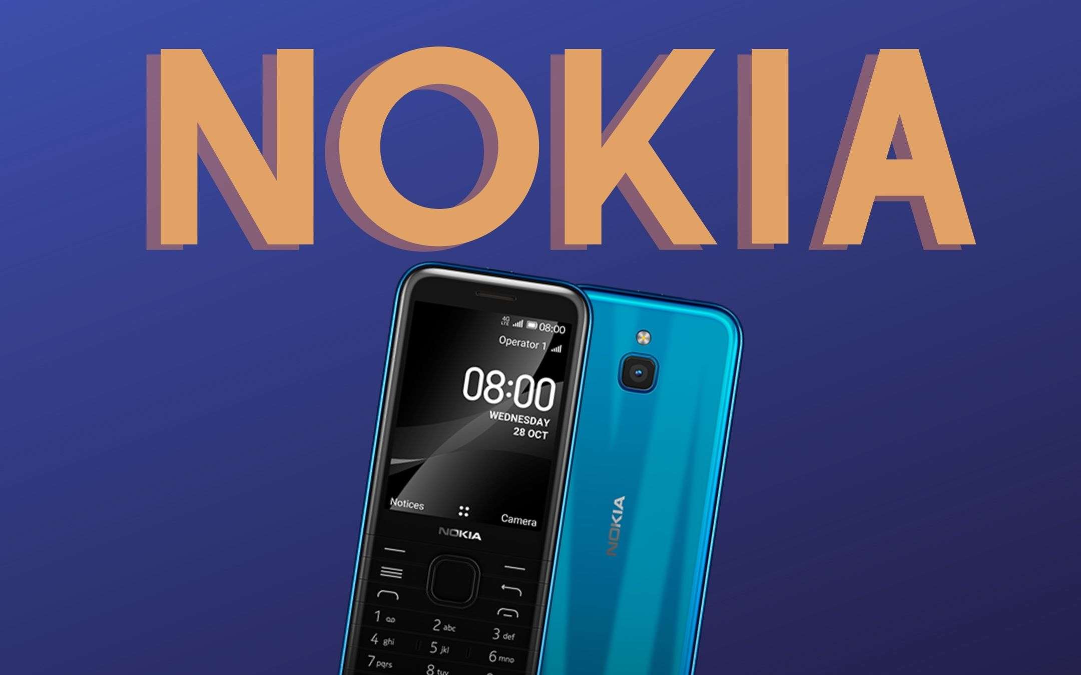 Nokia 8000 4G: arriva il feature-phone HMD Global