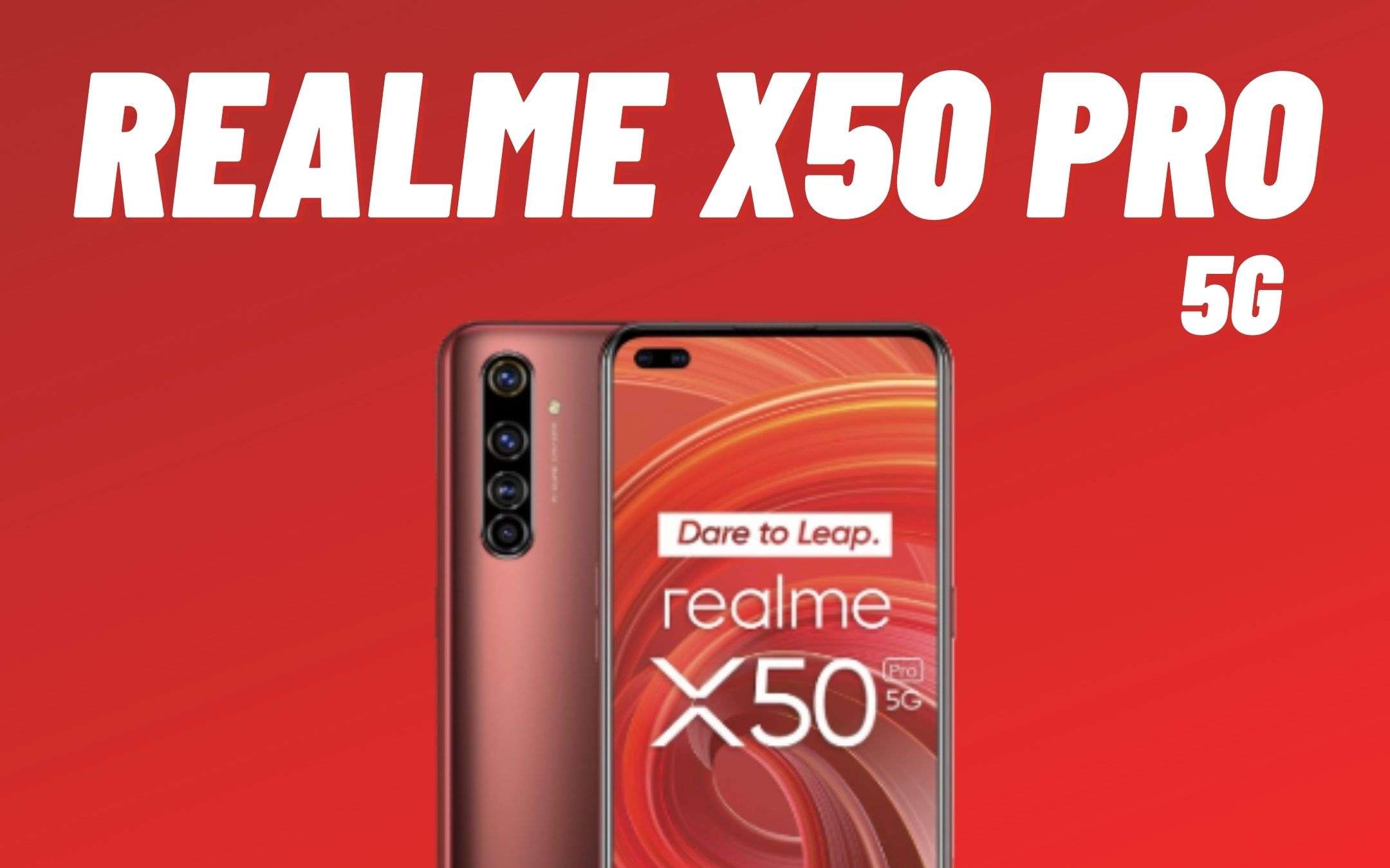 Realme X50 Pro: elegante, potente e scontato di 100€