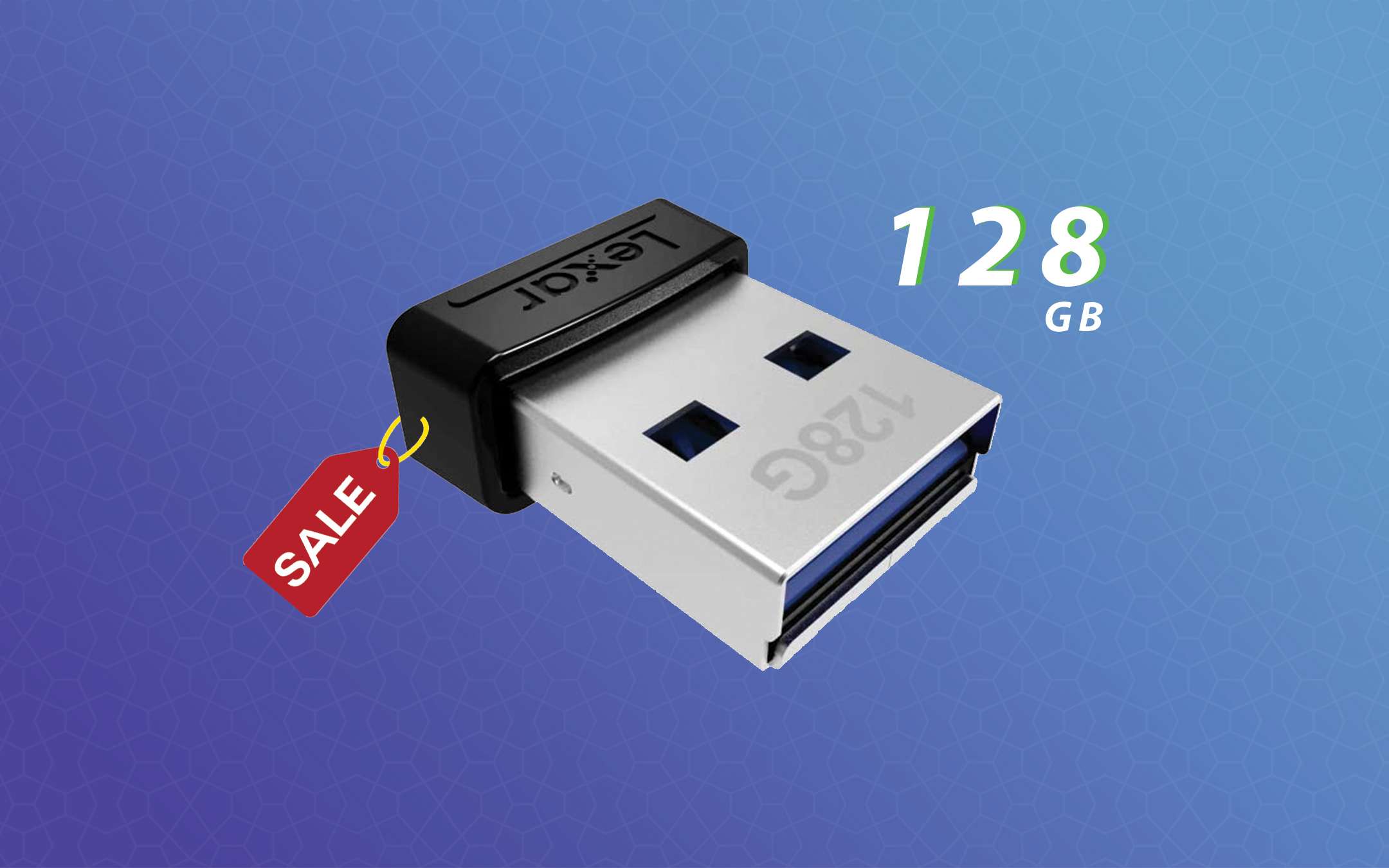 Chiavetta USB Lexar da 128GB a prezzo stracciato, appena 18€