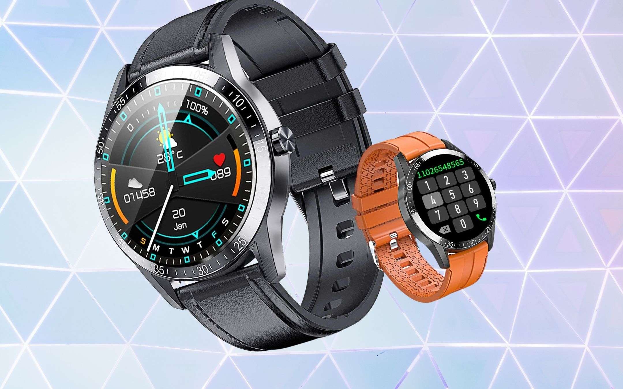 Smartwatch di lusso con telefono: 37€ su Amazon