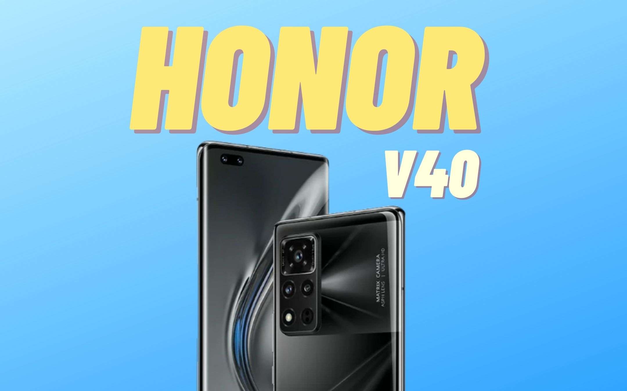 Honor V40: performance degne di un gaming-phone