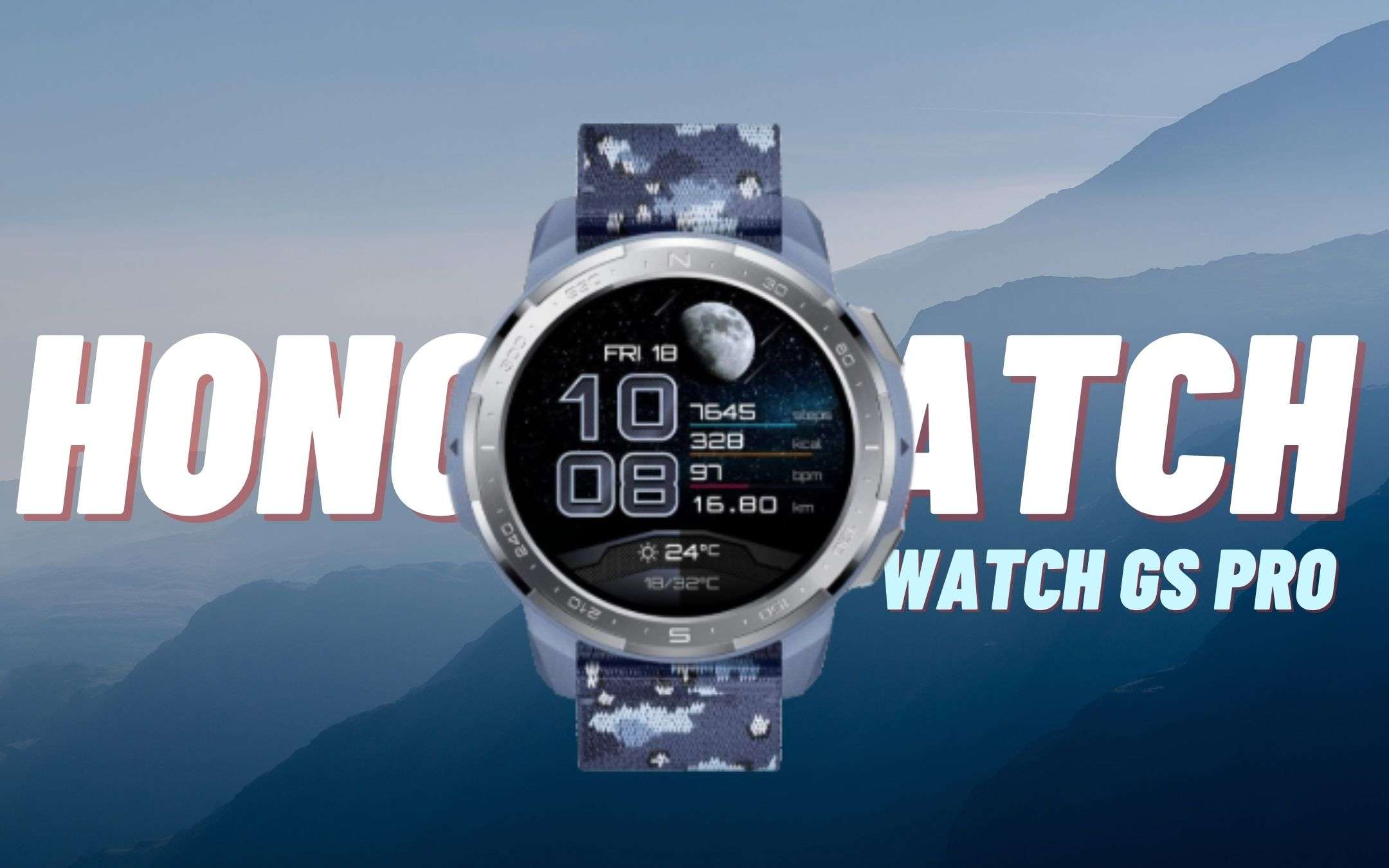 Honor Watch GS Pro è lo smartwatch per chi ha stile