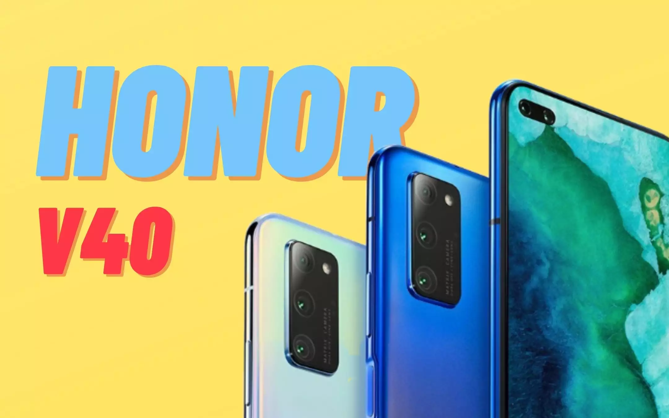 Honor V40: sarà questo il suo design ufficiale?