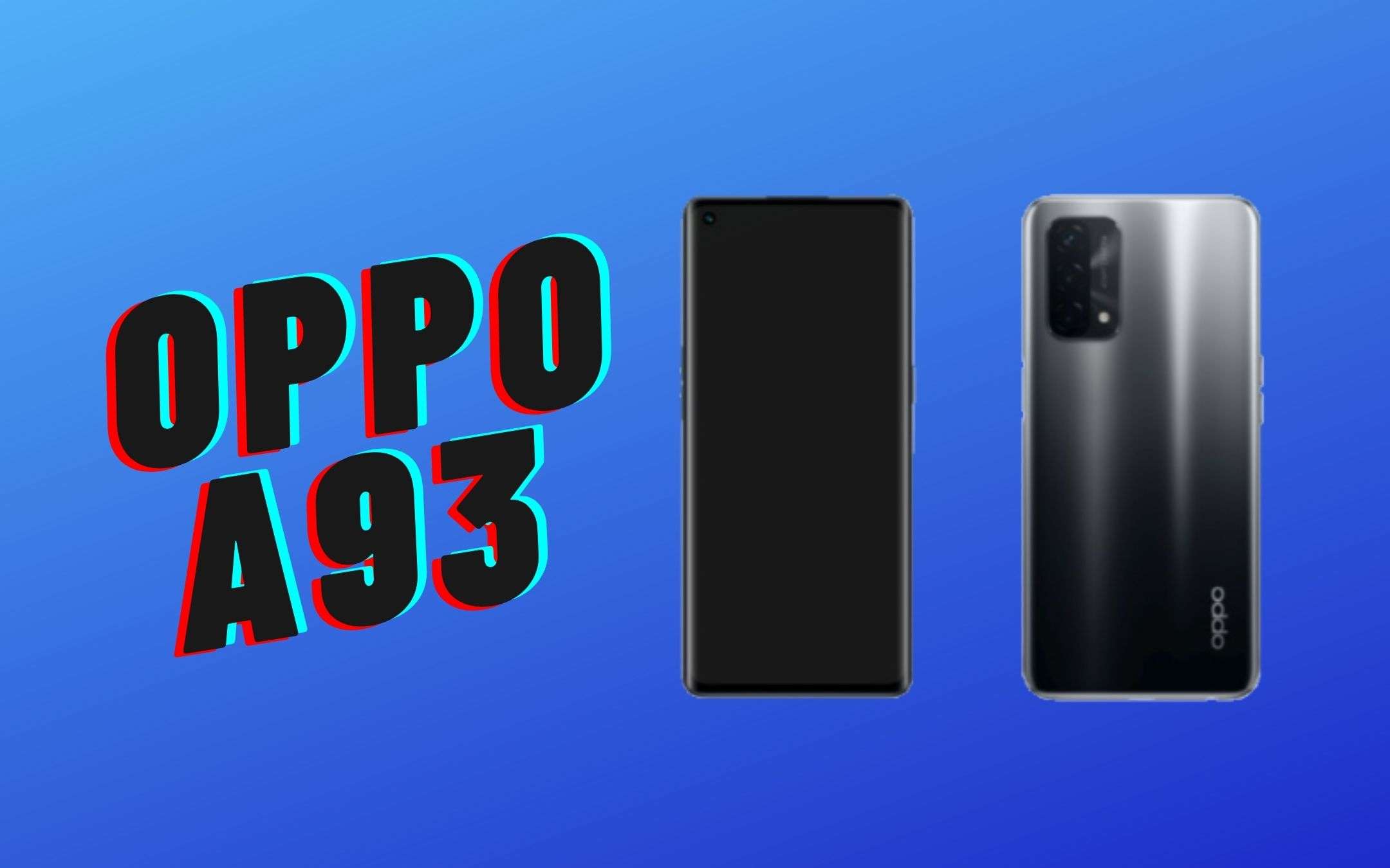 OPPO A93 5G: ecco le specifiche tecniche