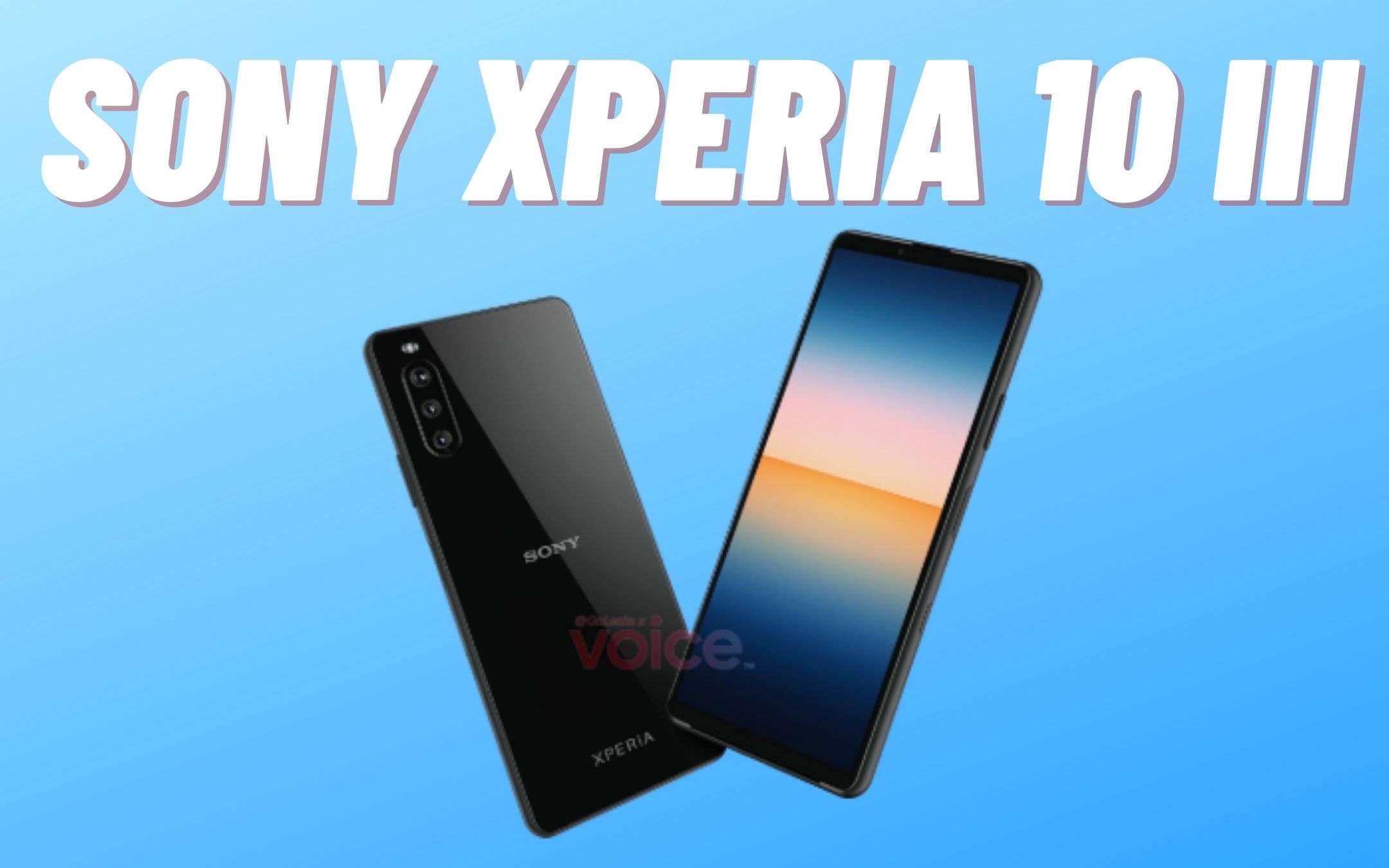 Sony Xperia 10 III: spuntano i rendering CAD (FOTO)