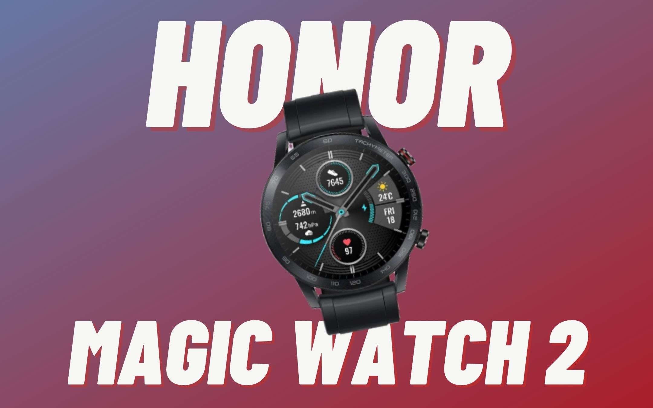 Honor Magic Watch 2 scontato di 50€ più COUPON