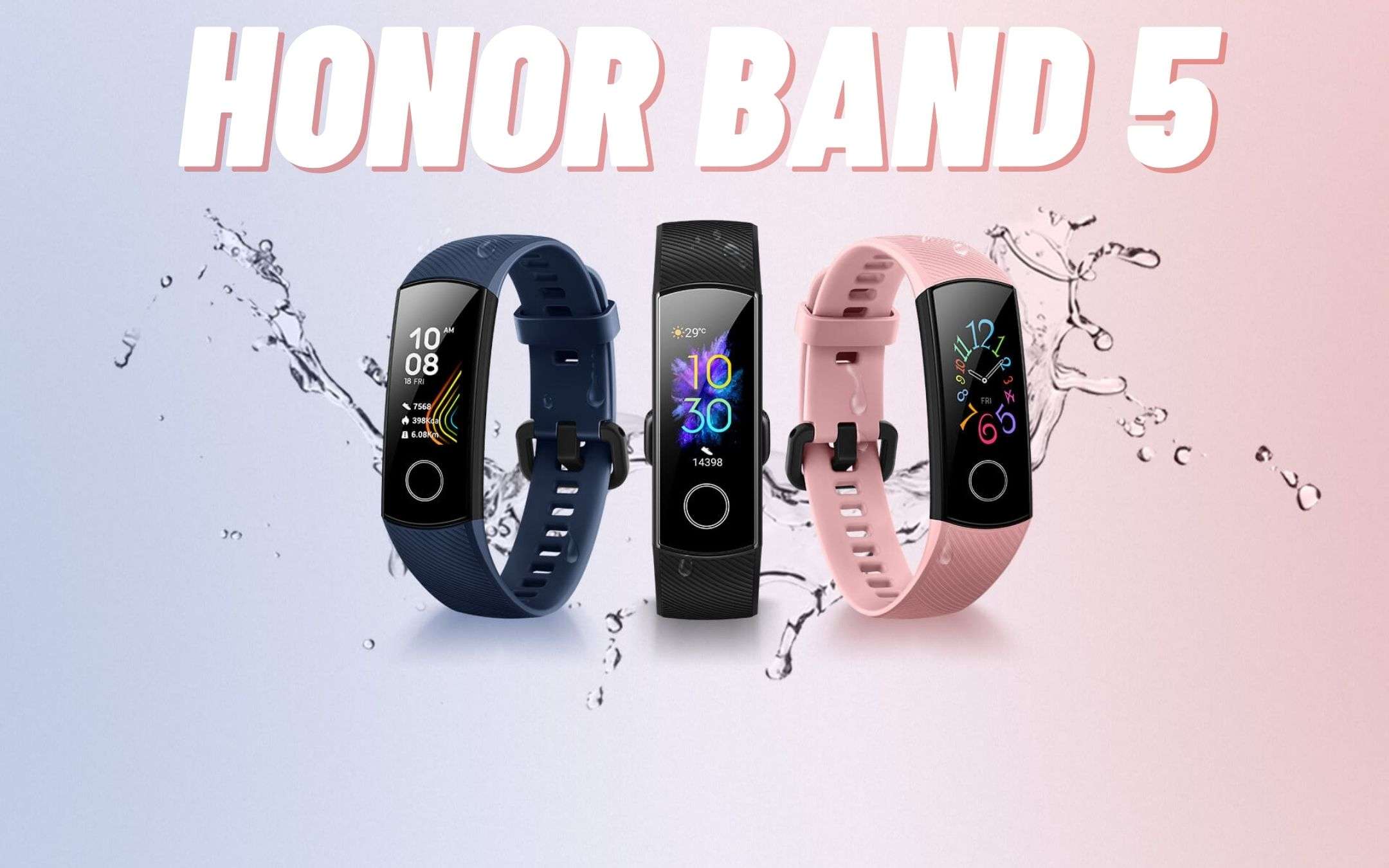 Honor Band 5: prezzo WOW, sconto TOP (-17%)