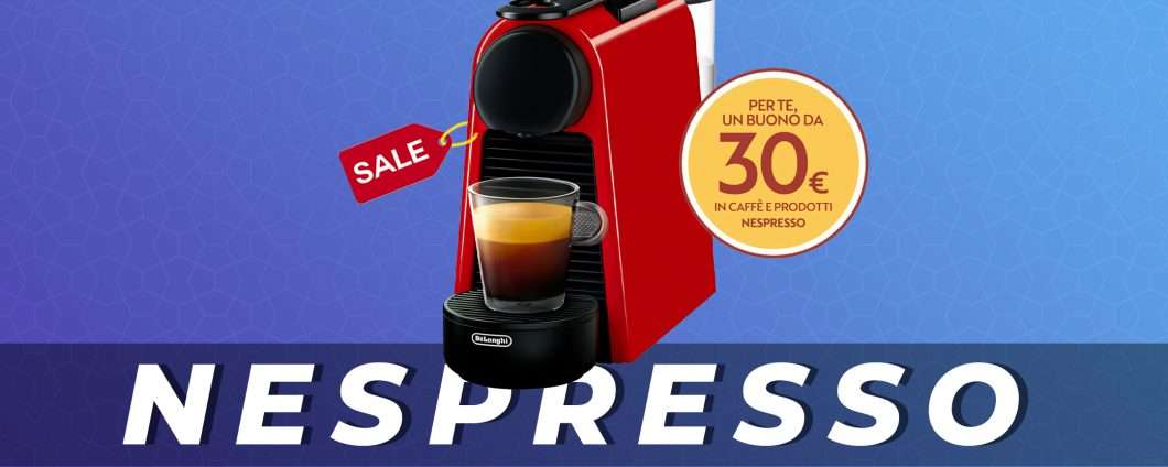 30€ di sconto per la macchina da caffè Nespresso - Omaggi da Internet