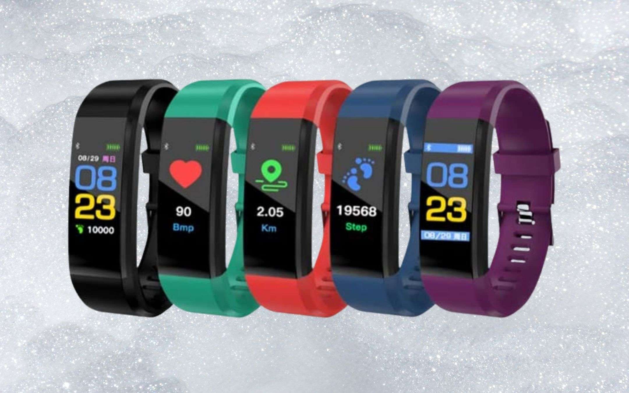 Smart band (saturimetro) a 8€ su Amazon: sconto 70%