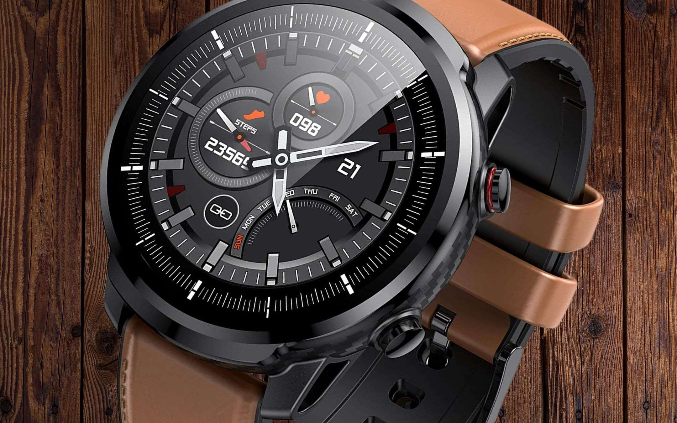 Impressionante smartwatch, Amazon: 36€ + 2 omaggi