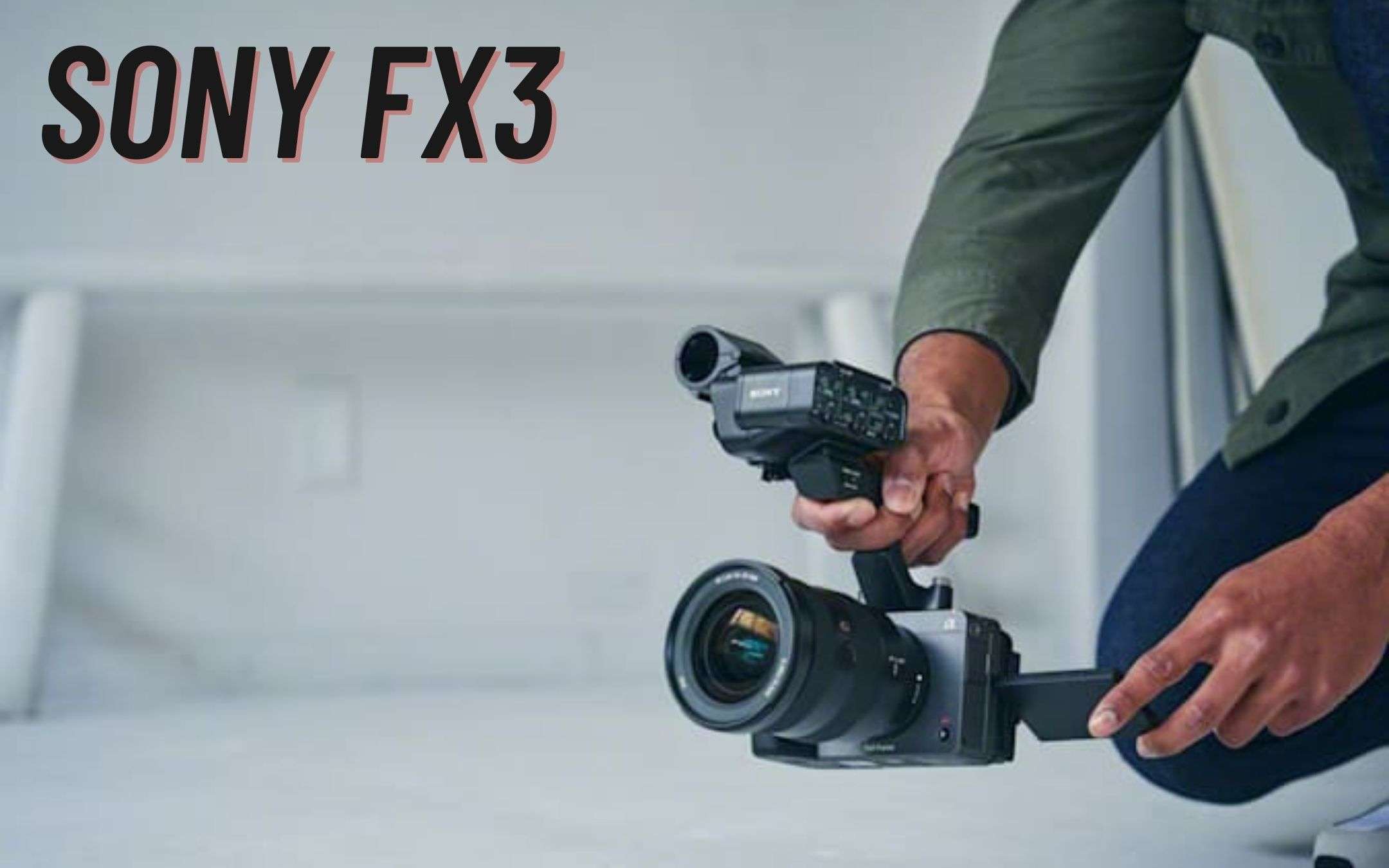 Sony presenta la FX3, camera dal cuore cinematografico