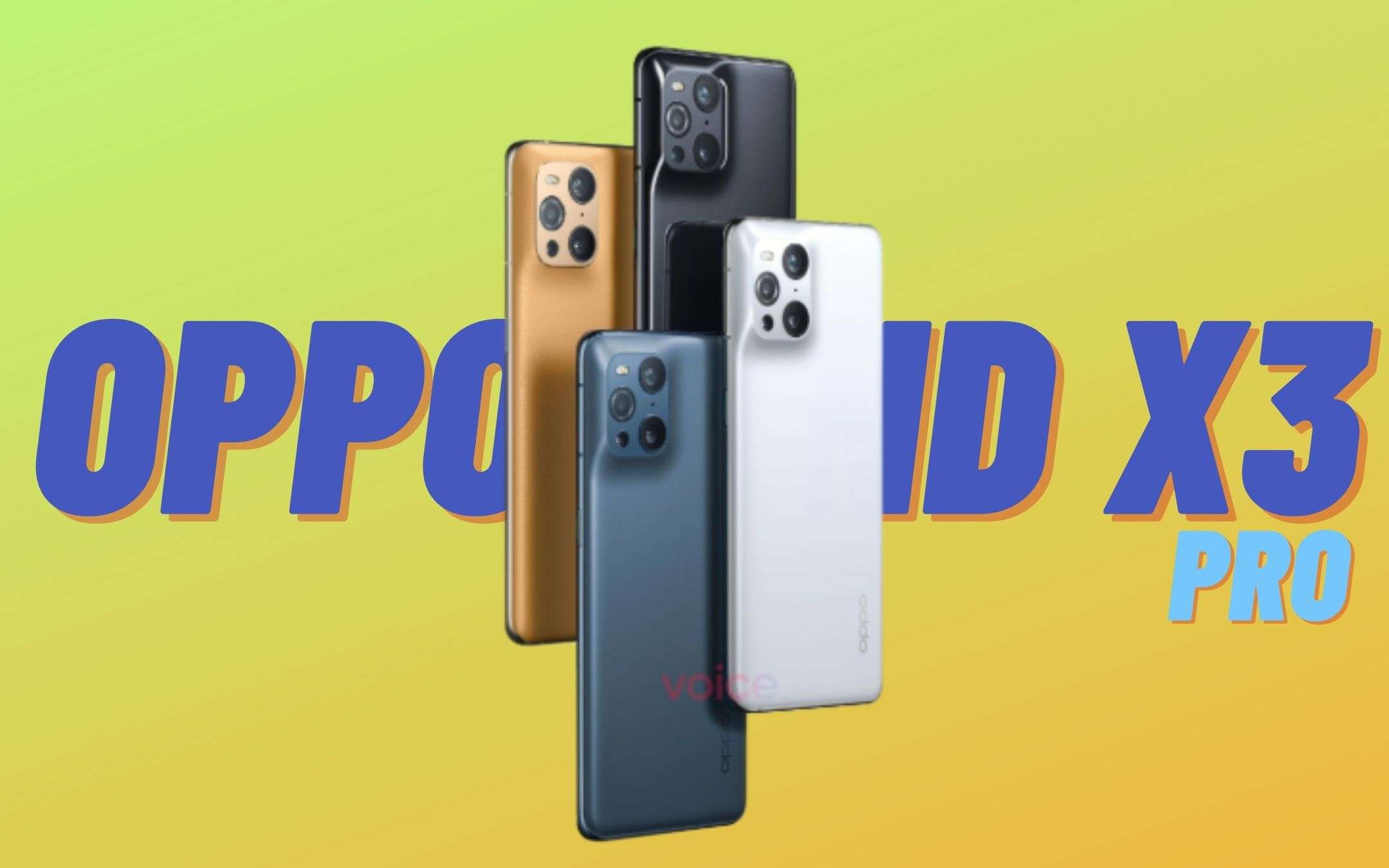 OPPO Find X3 Pro: eccolo dal vivo (FOTO)