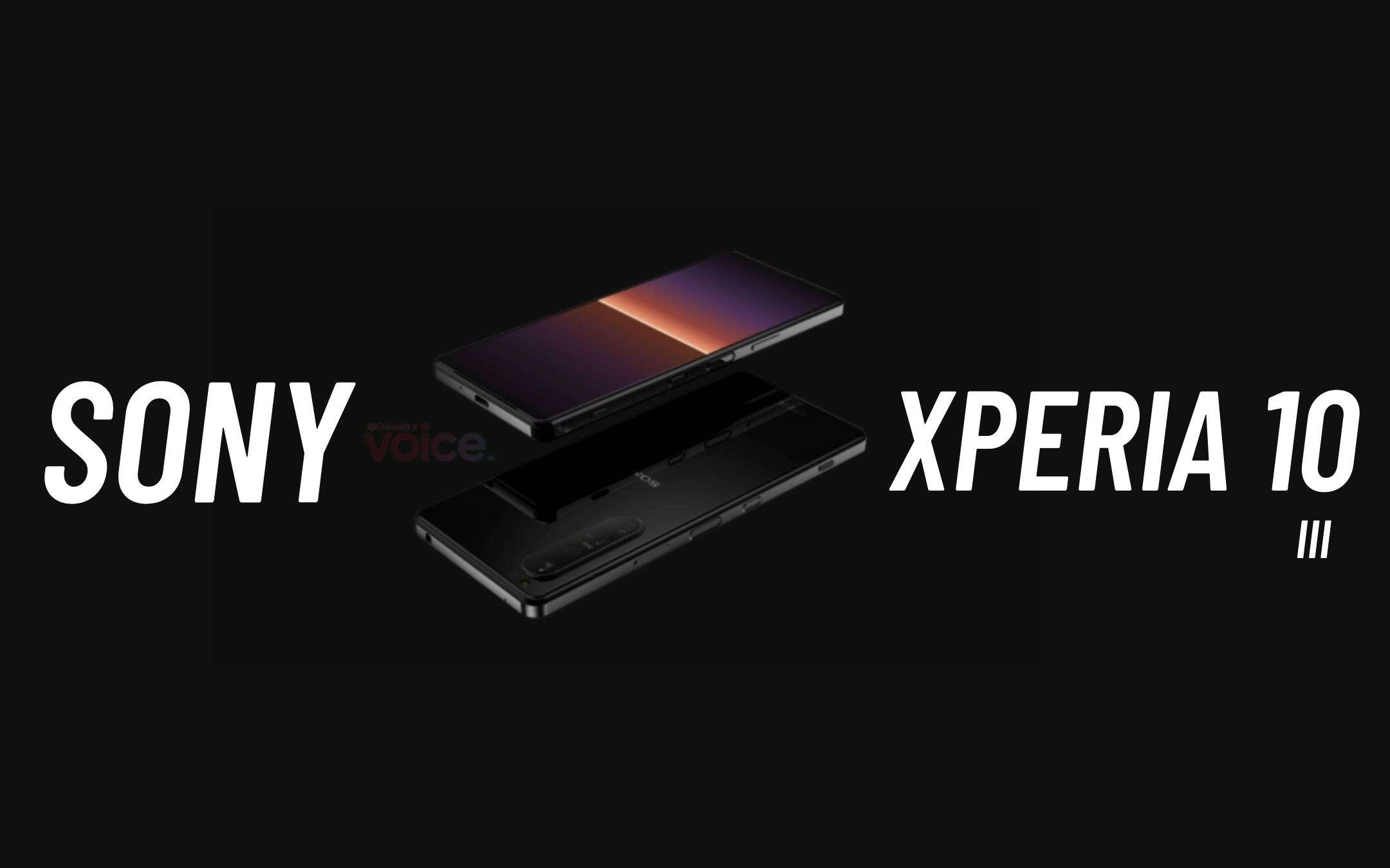 Sony Xperia 10 III: ecco come sarà (FOTO)