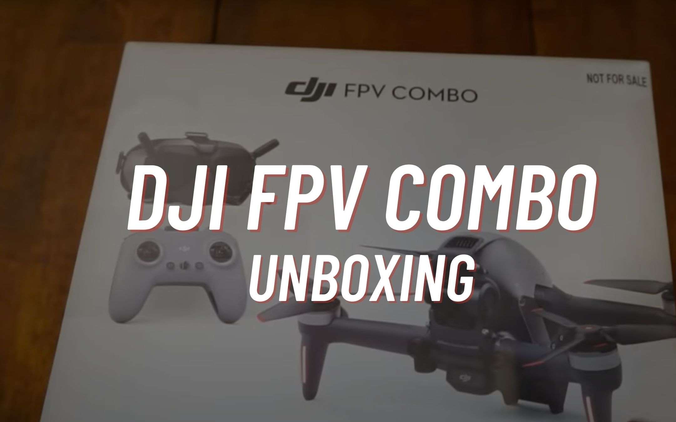 DJI: ecco l'unboxing del primo drone FPV (VIDEO)