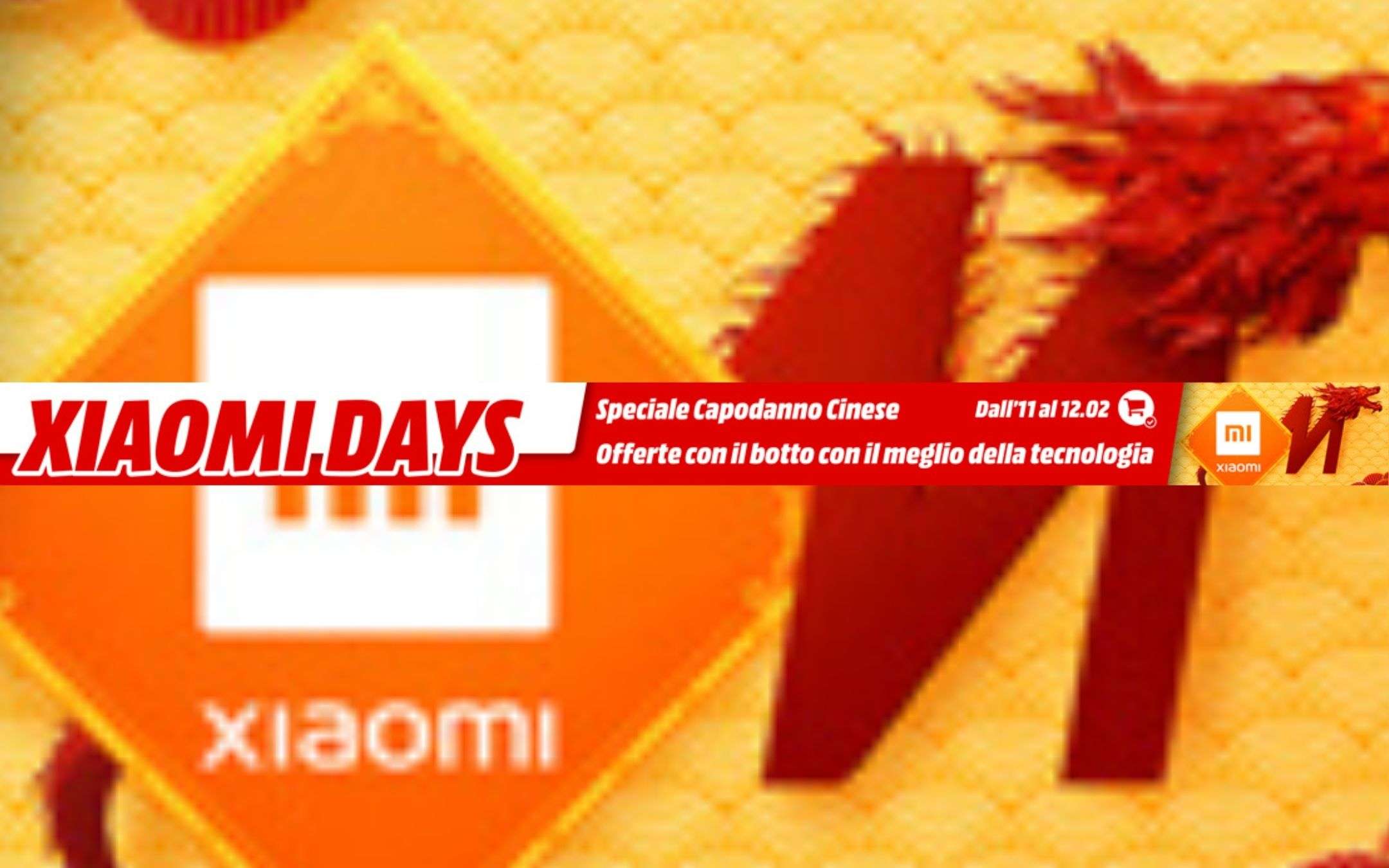 Xiaomi Days da Mediaworld: sconti FOLLI anche a mini rate