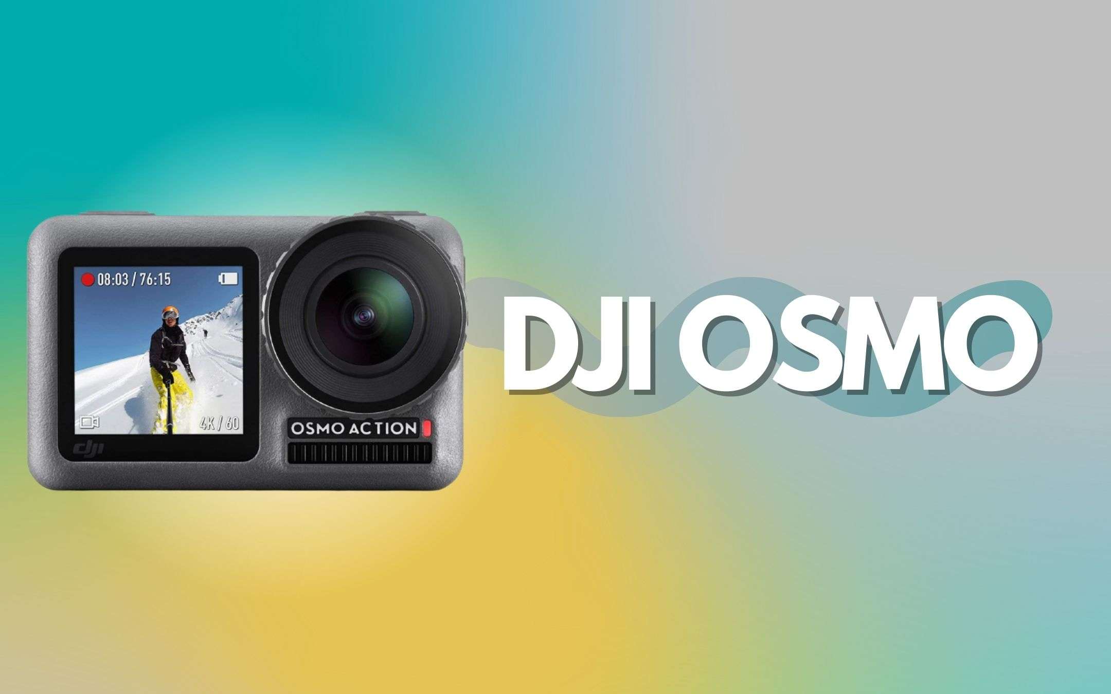 DJI Osmo: la action cam che cercavi con sconto di 50€