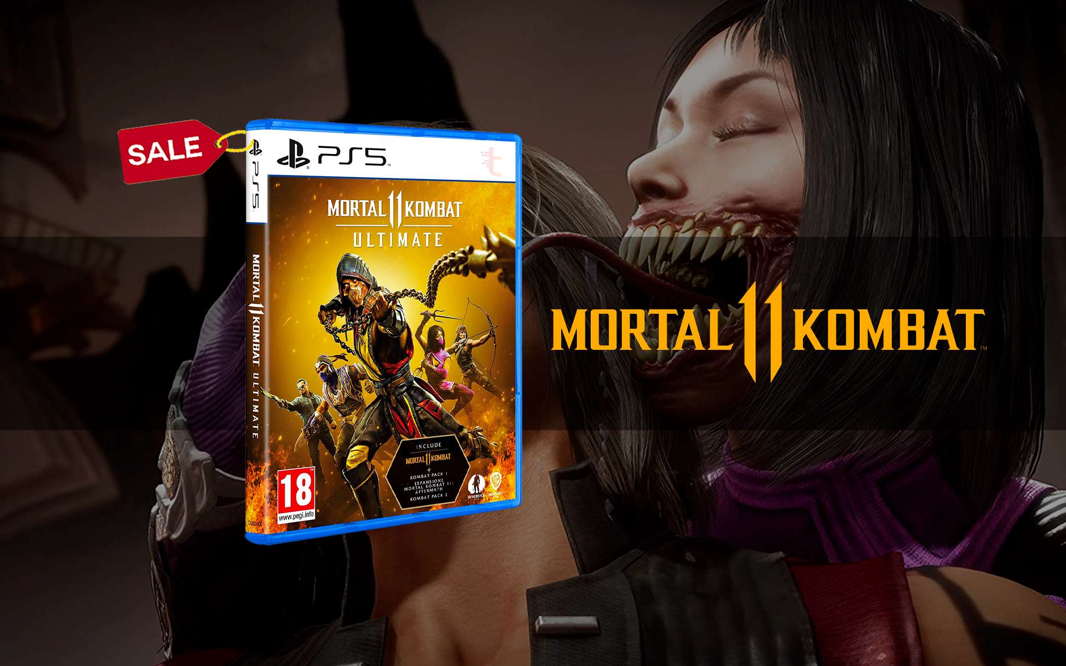 Mortal Kombat 11: La versione PS5 oggi in super offerta (-37%)