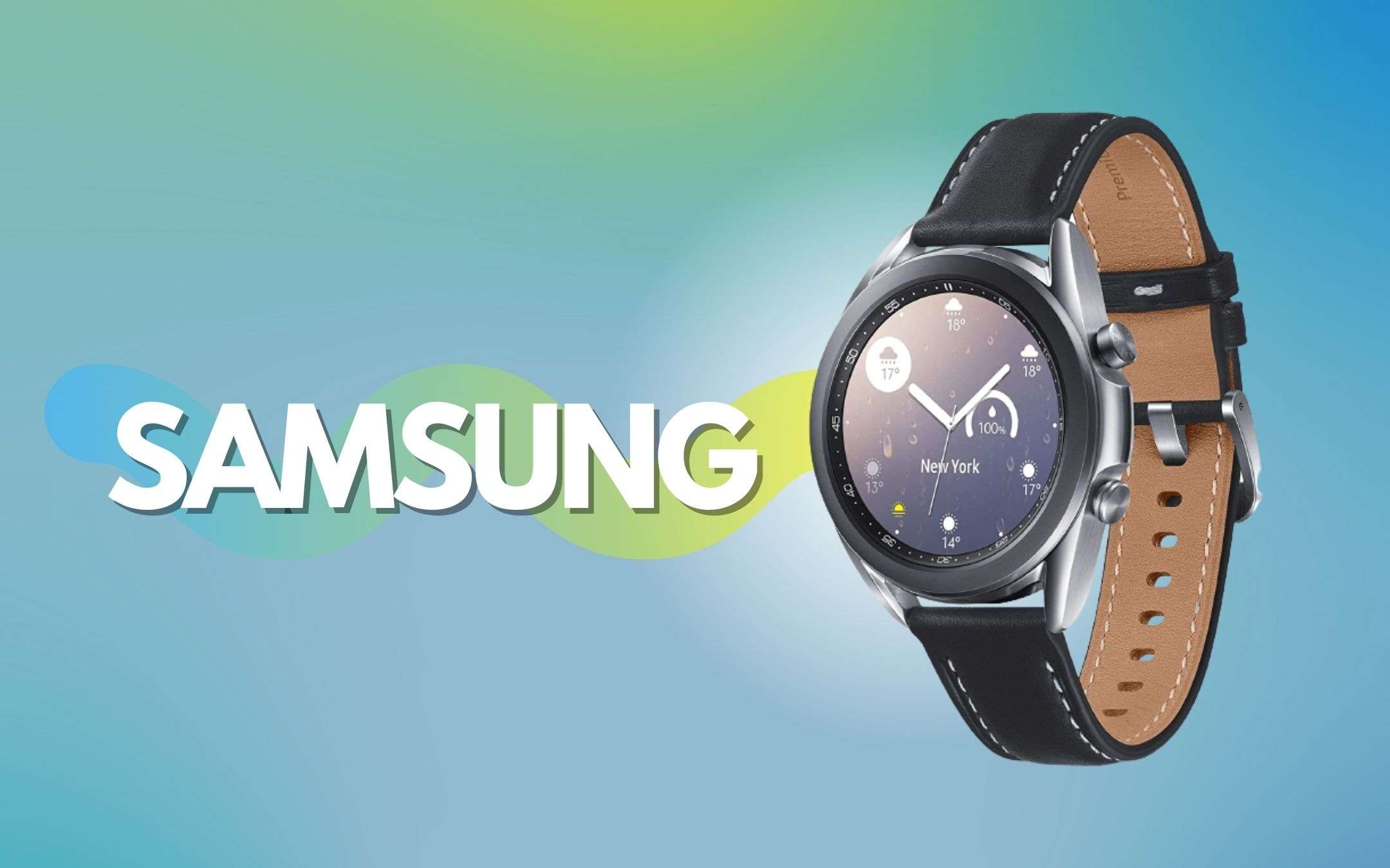 Samsung Galaxy Watch3: prezzo folle grazie al cashback