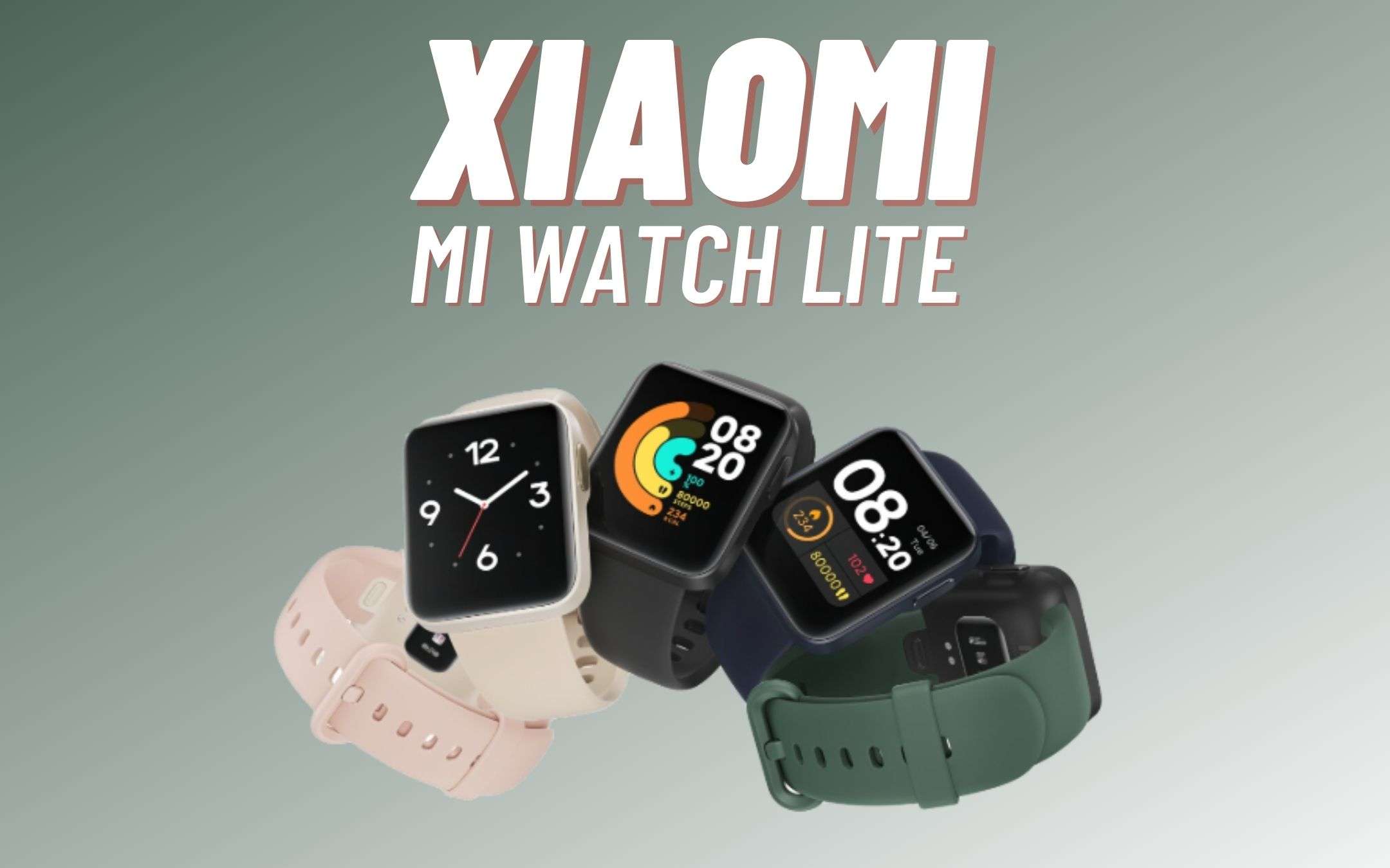 Xiaomi Mi Watch Lite: il lusso è low-cost (65€)