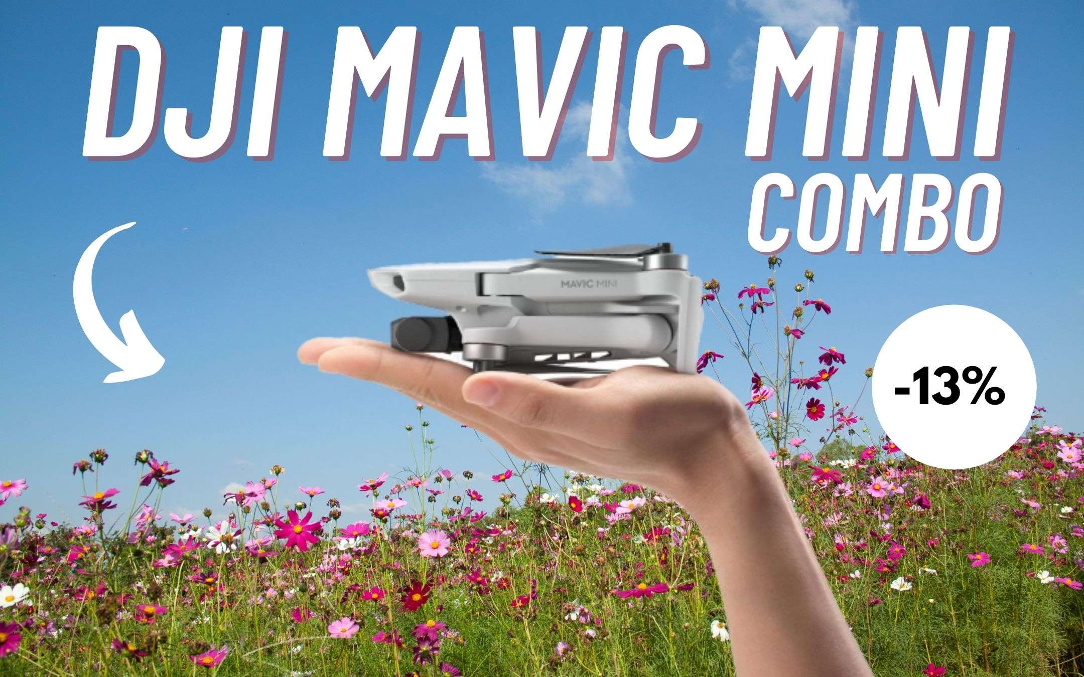 Voglia di drone? DJI Mavic Mini combo in sconto