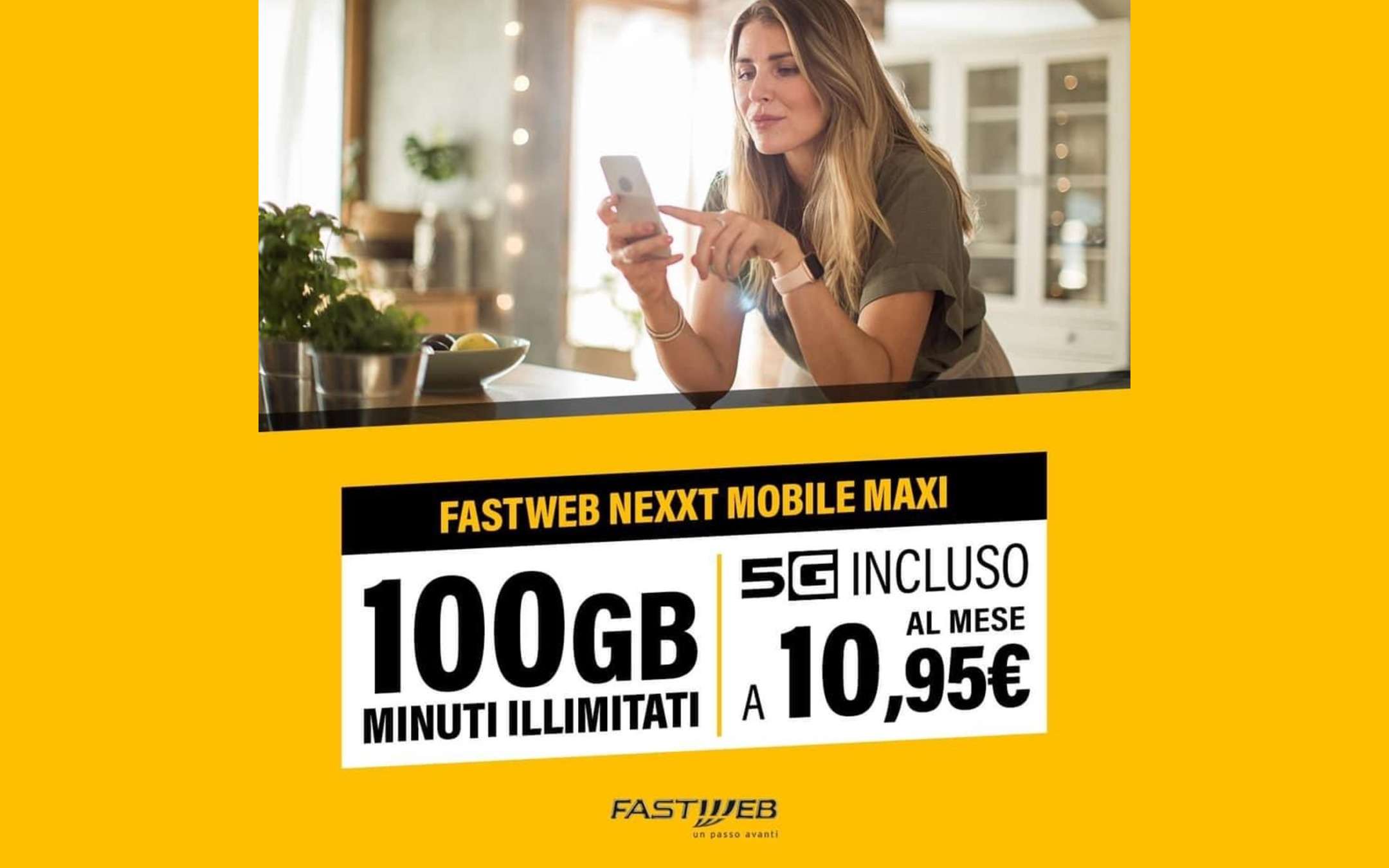 NeXXt Mobile Maxi 5G: nuova promo con 100 Giga