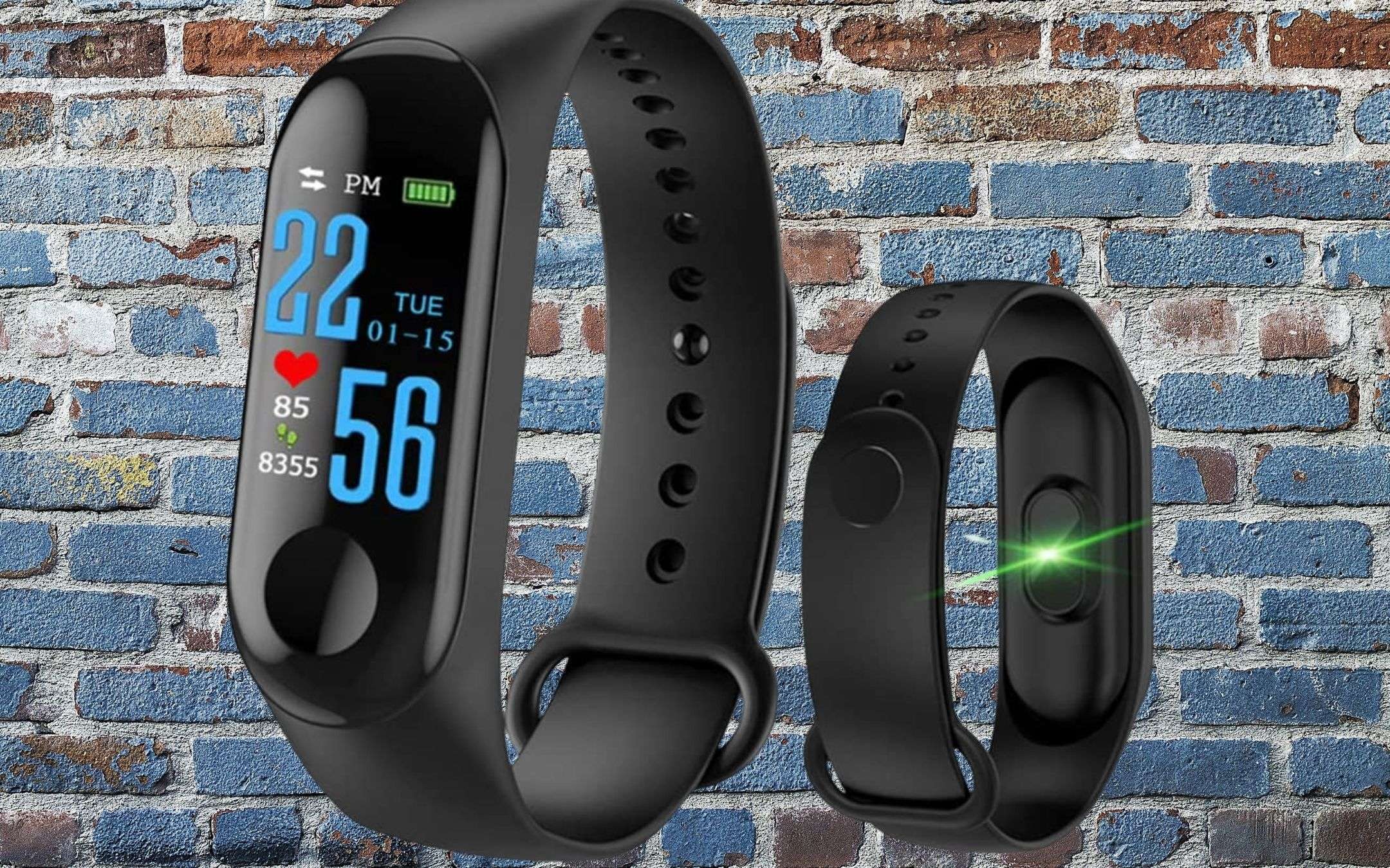 Smart band a 5€ su Amazon: prezzo SHOCK per poco