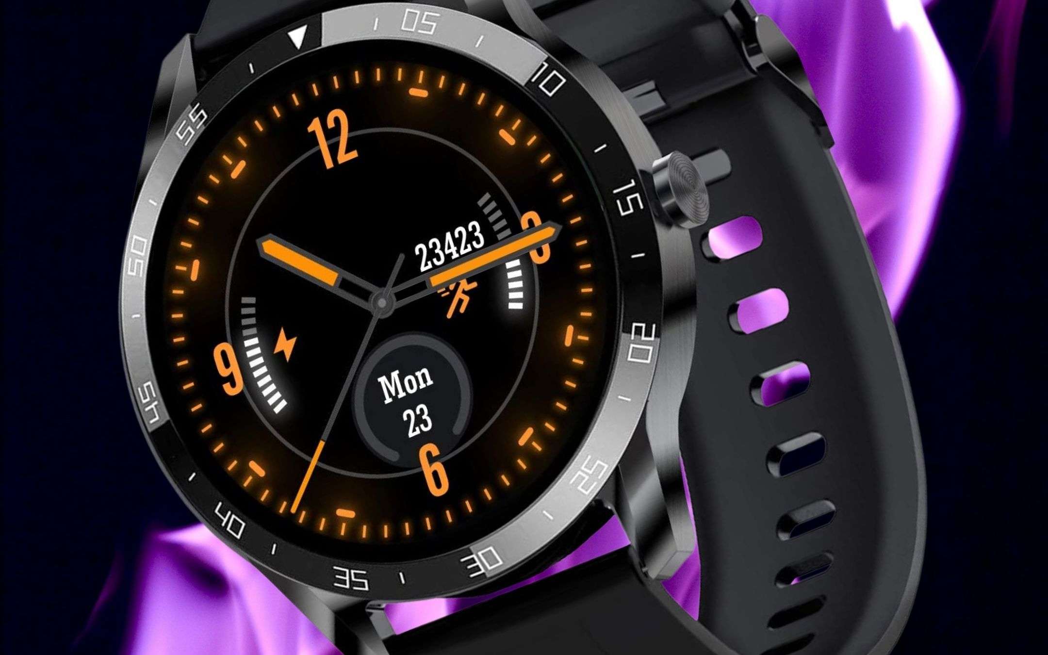 Amazon: elegante smartwatch a 25€ con omaggio