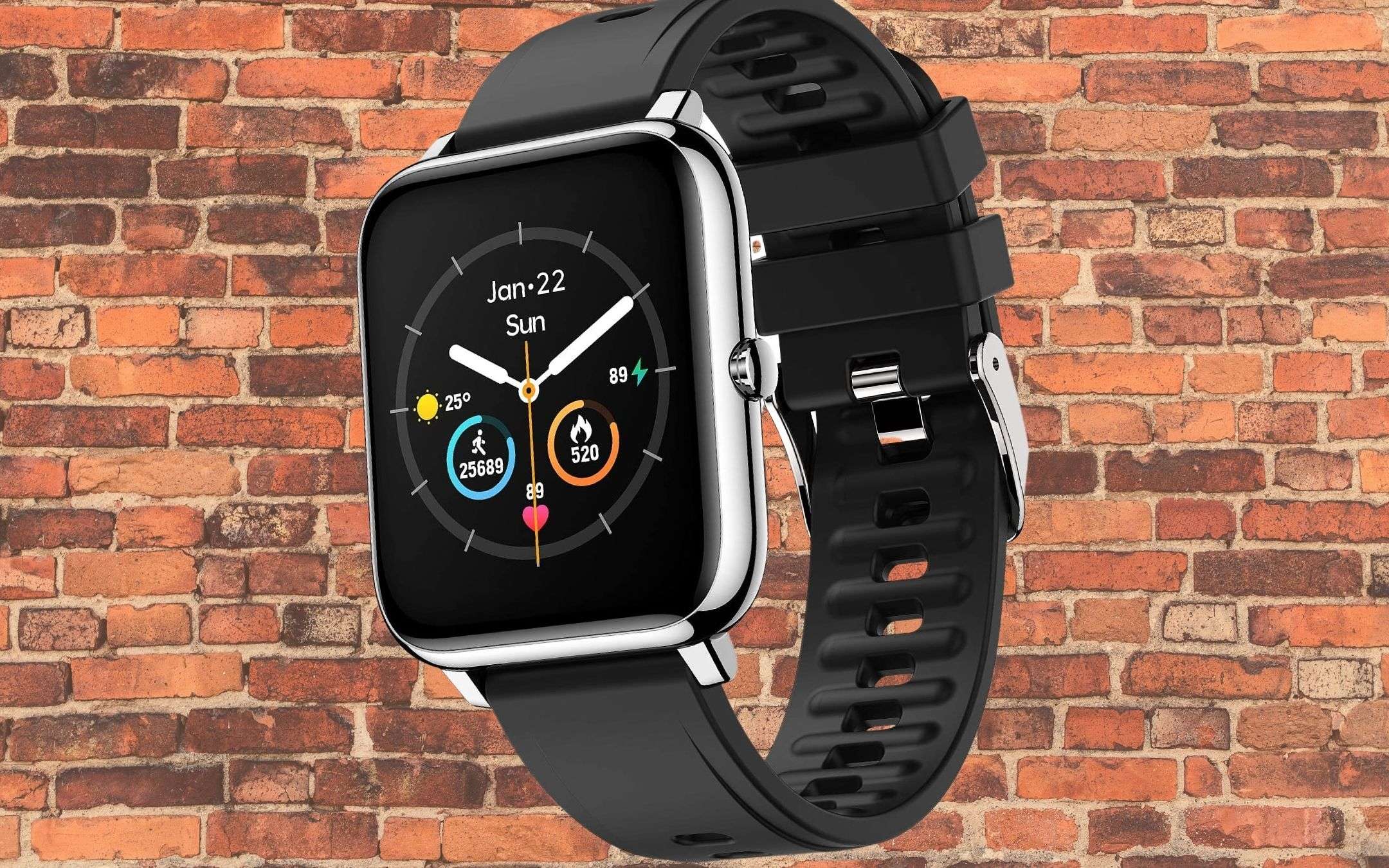 Potente smartwatch con saturimetro: prezzo WOW (37€)