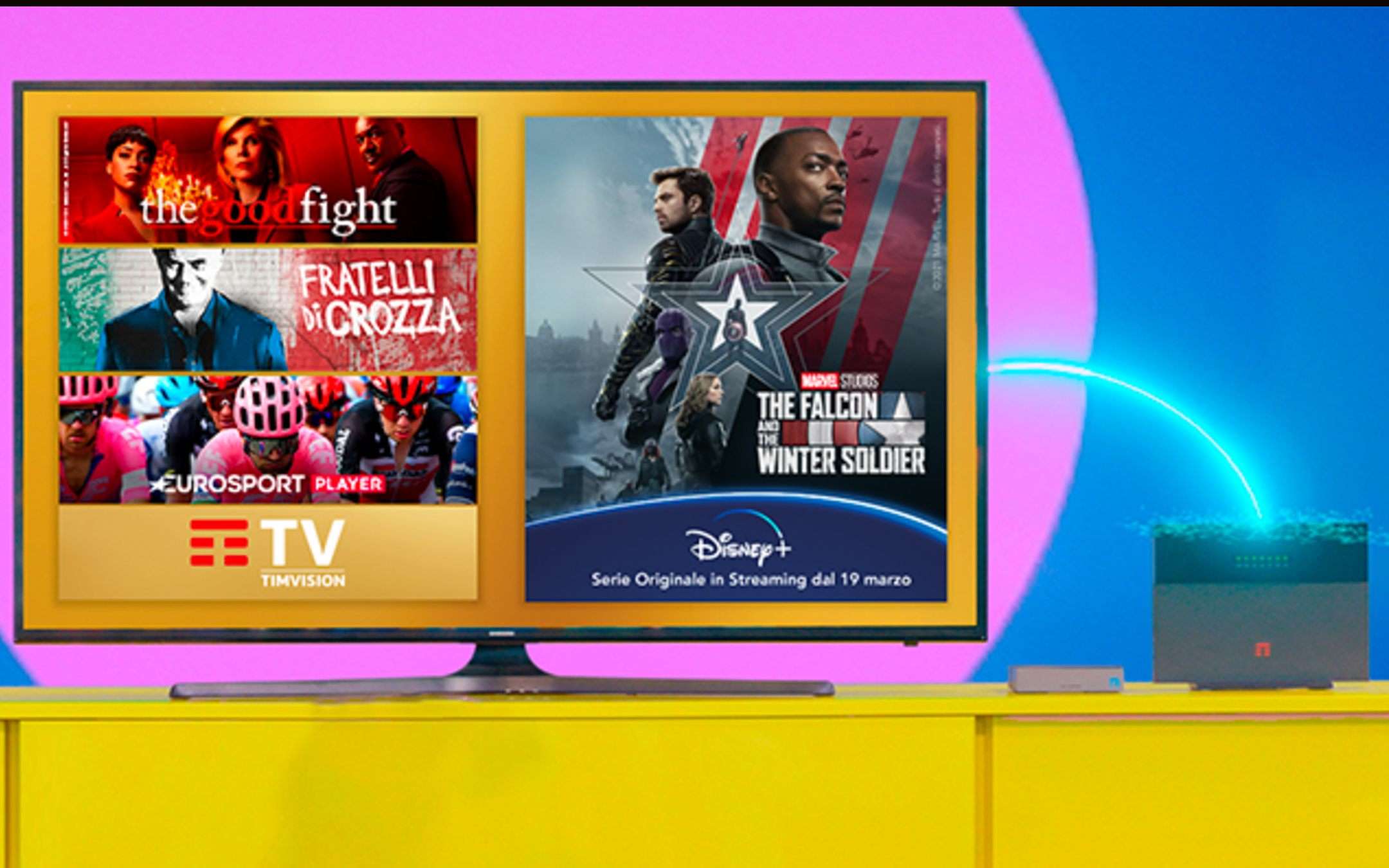 TIM Super Fibra: Disney+ gratis per 6 mesi!