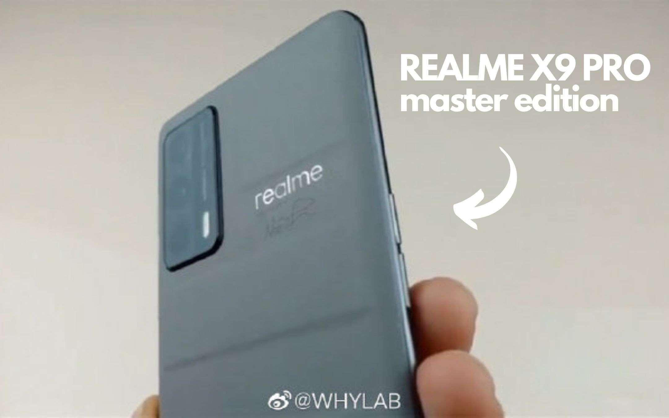 Realme X9 Pro Master Edition: cos'è? (FOTO)