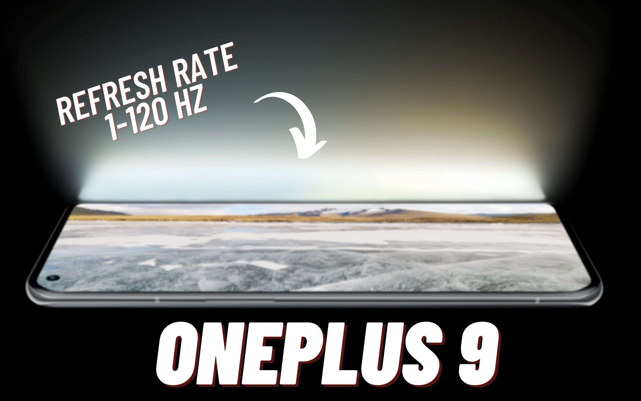 OnePlus 9 Pro: il refresh rate arriva fino a 1 Hz