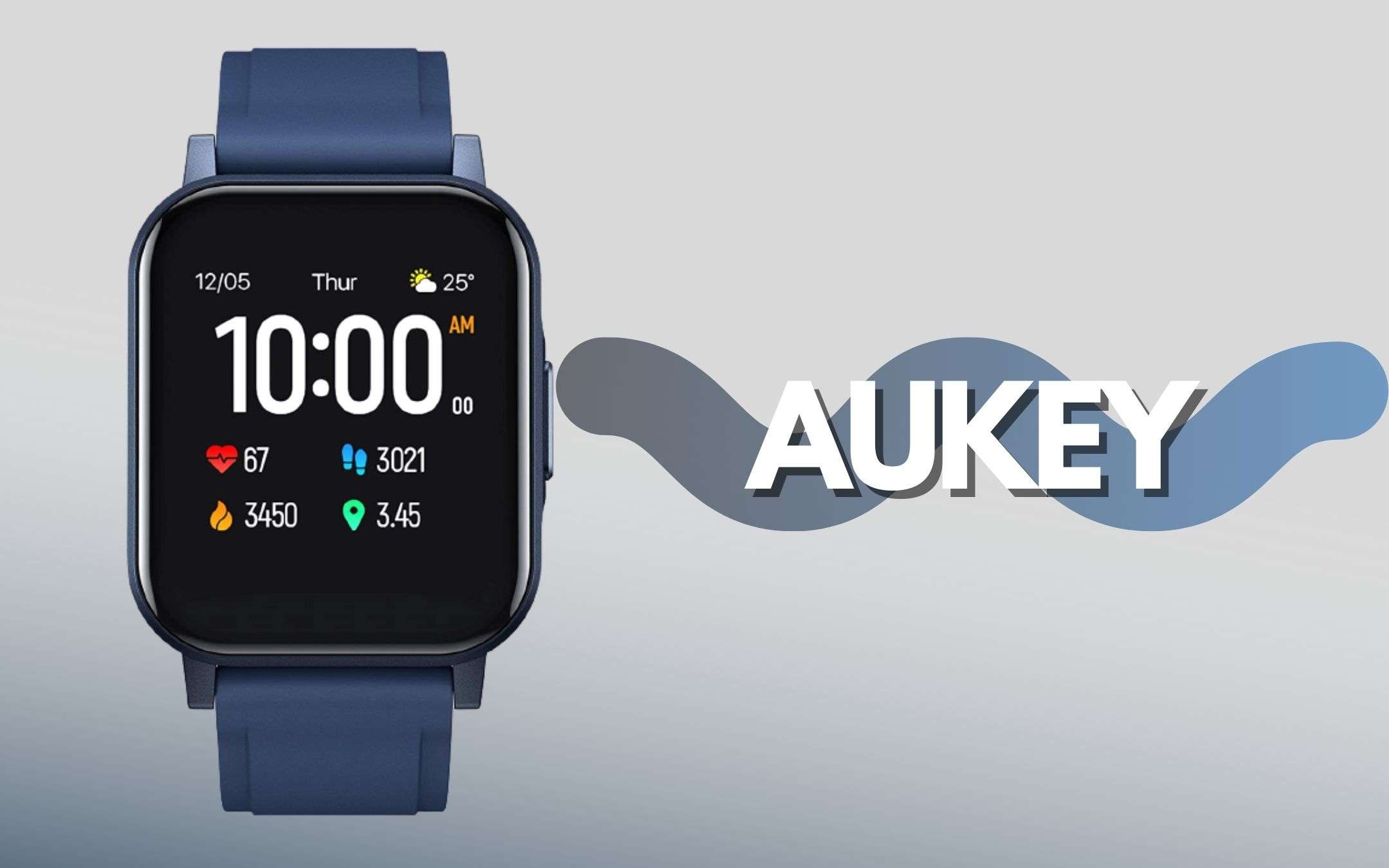 Aukey: lo smartwatch a meno di 30€ con coupon speciale