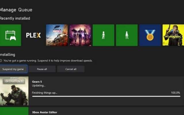 Microsoft Xbox update