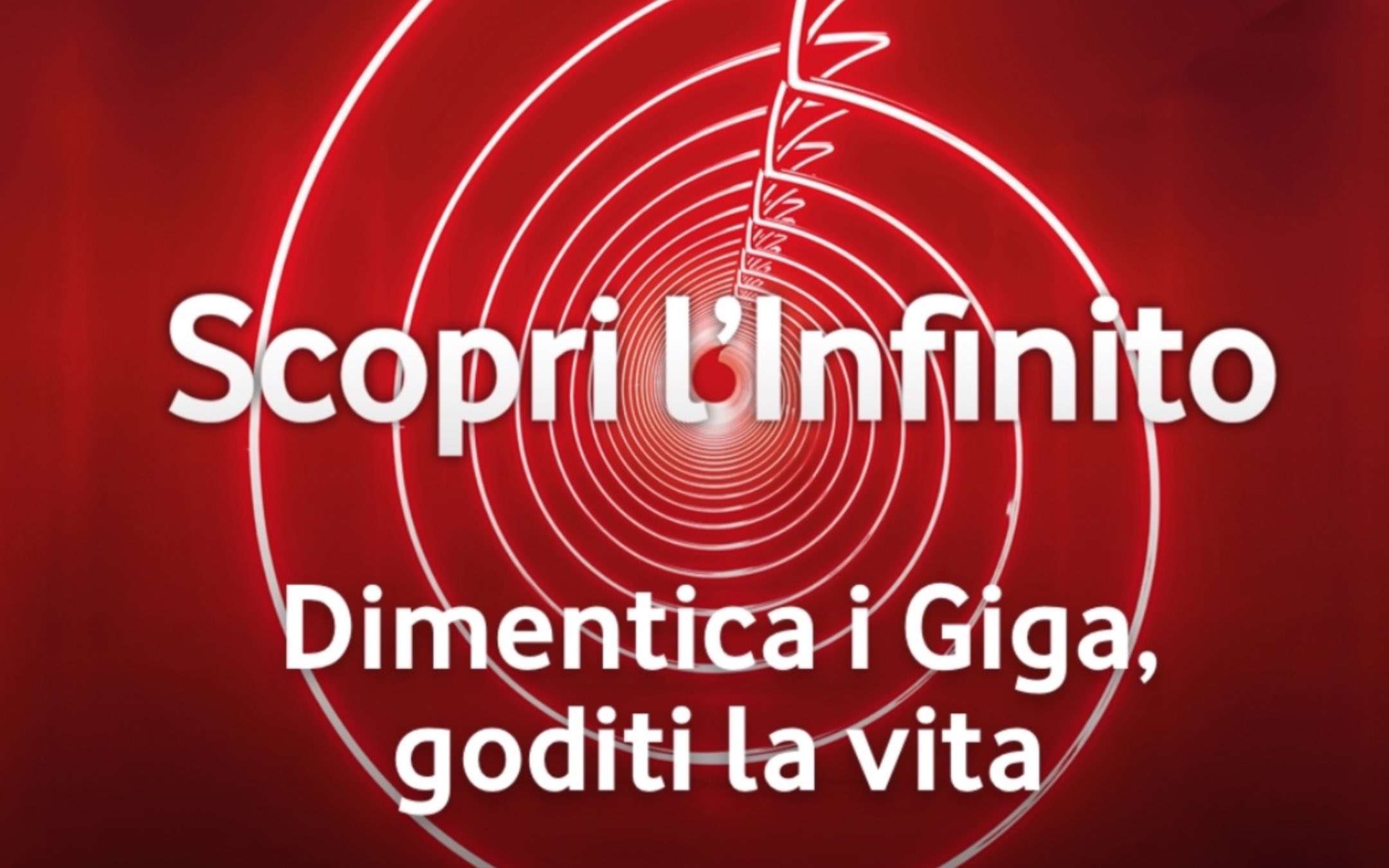 Vodafone: addon con Giga Illimitati per 1 anno