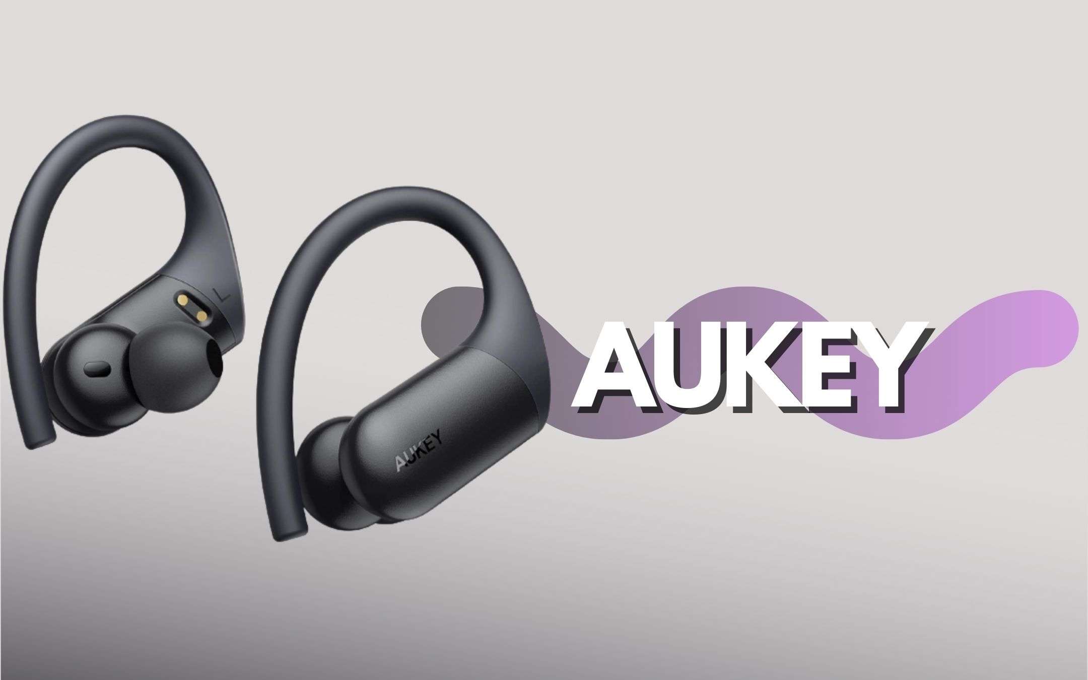 Aukey: true wireless pazzeschi per chi si allena (-15€)