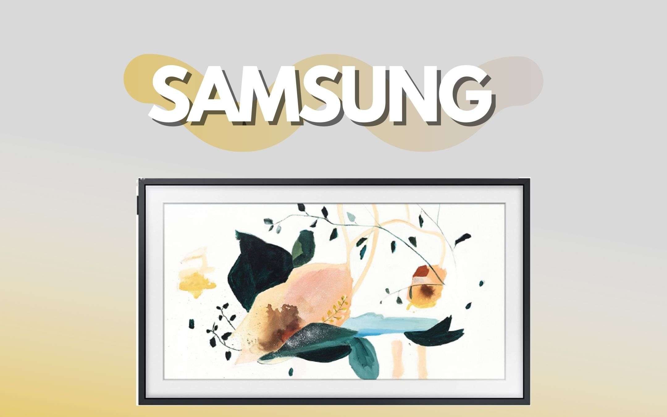 Samsung: la TV speciale che diventa un quadro (-200€)