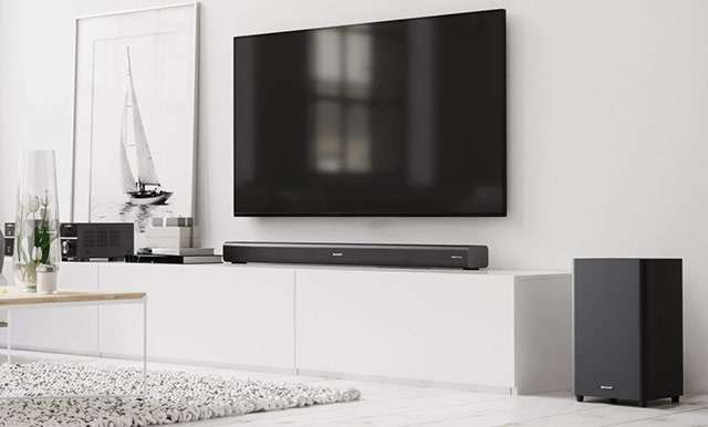 Sharp HT-SBW460: soundbar e subwoofer da440 W con Dolby Atmos