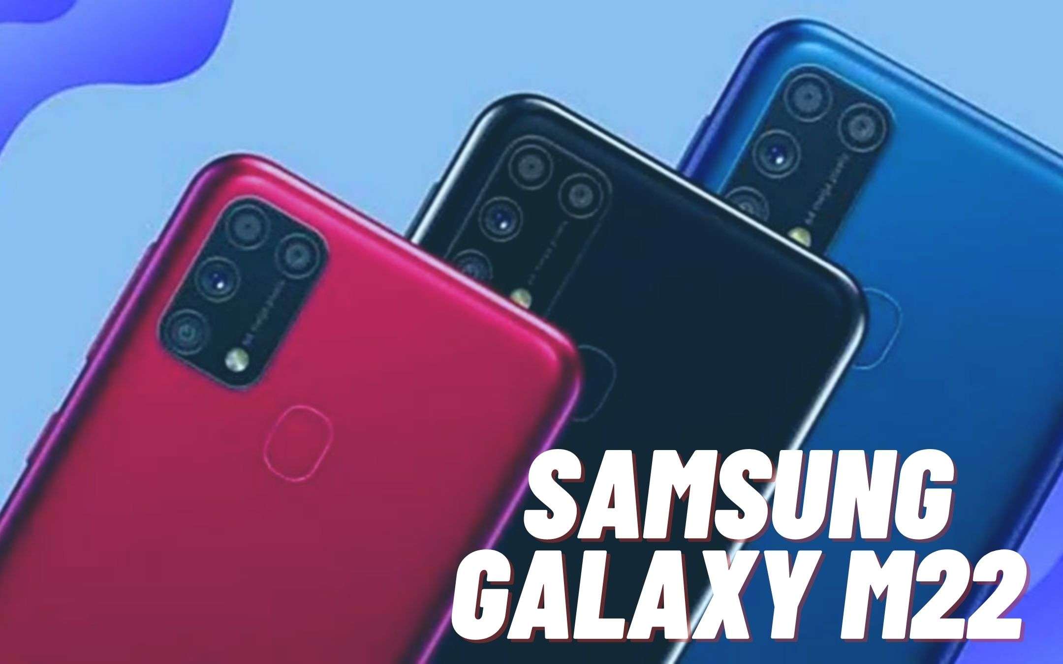 Samsung Galaxy M22: NUOVI dettagli sul processore