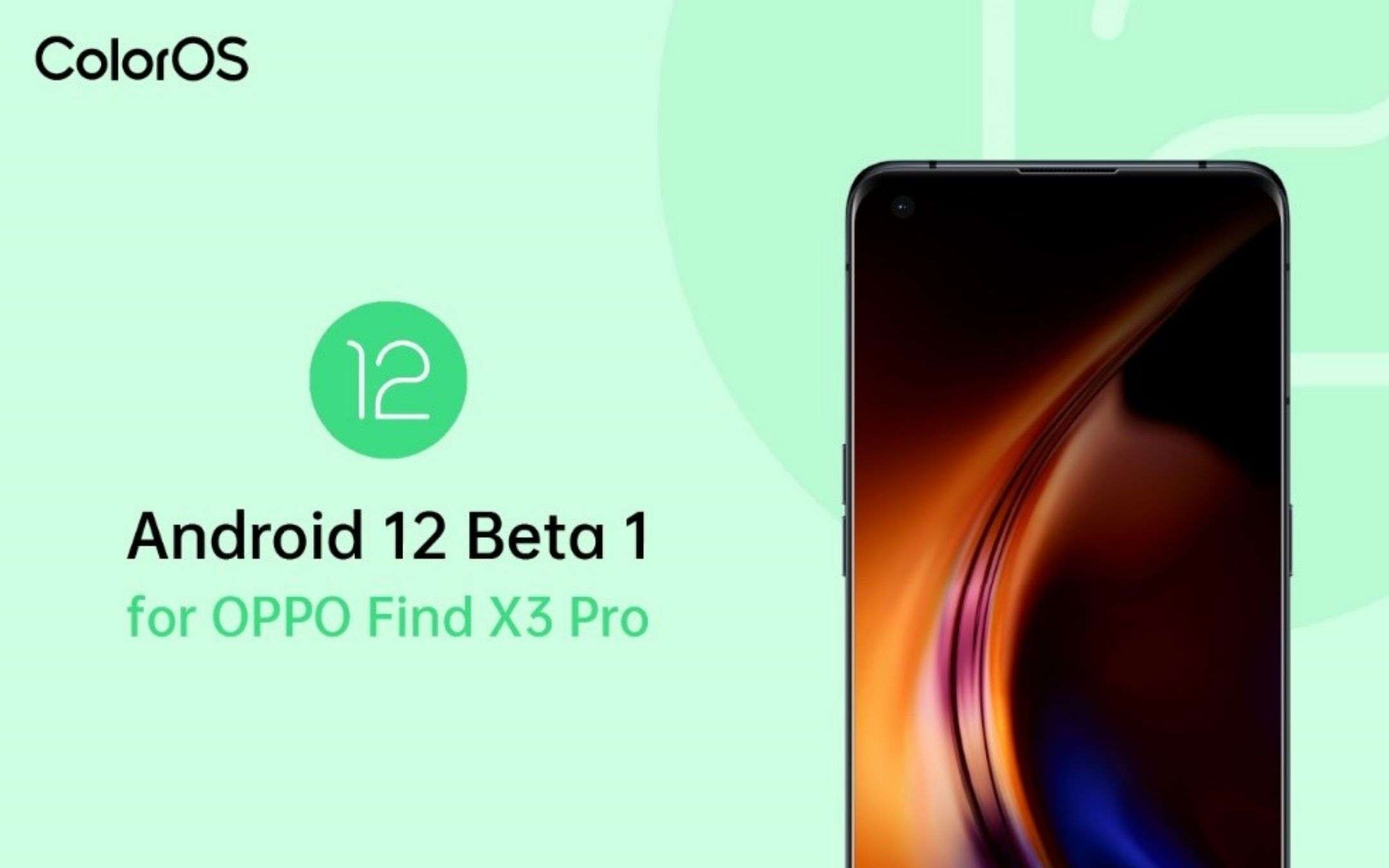 OPPO Find X3 Pro: Android 12 disponibile in anteprima