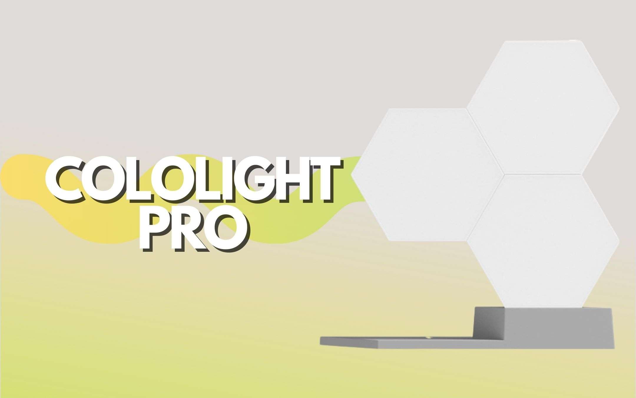 Cololight Pro: lampada smart RGB d'arredamento (-36%)