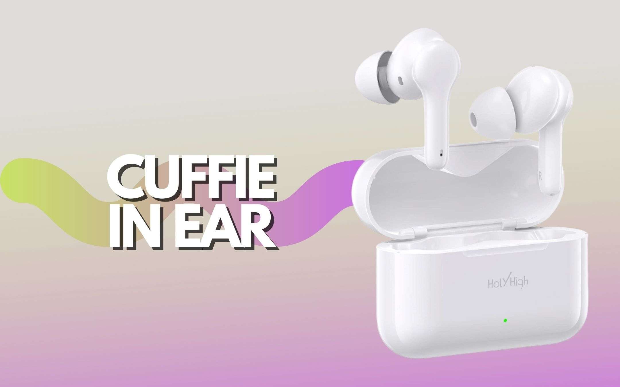 Cuffie In ear Bluetooth con DOPPIO SCONTO