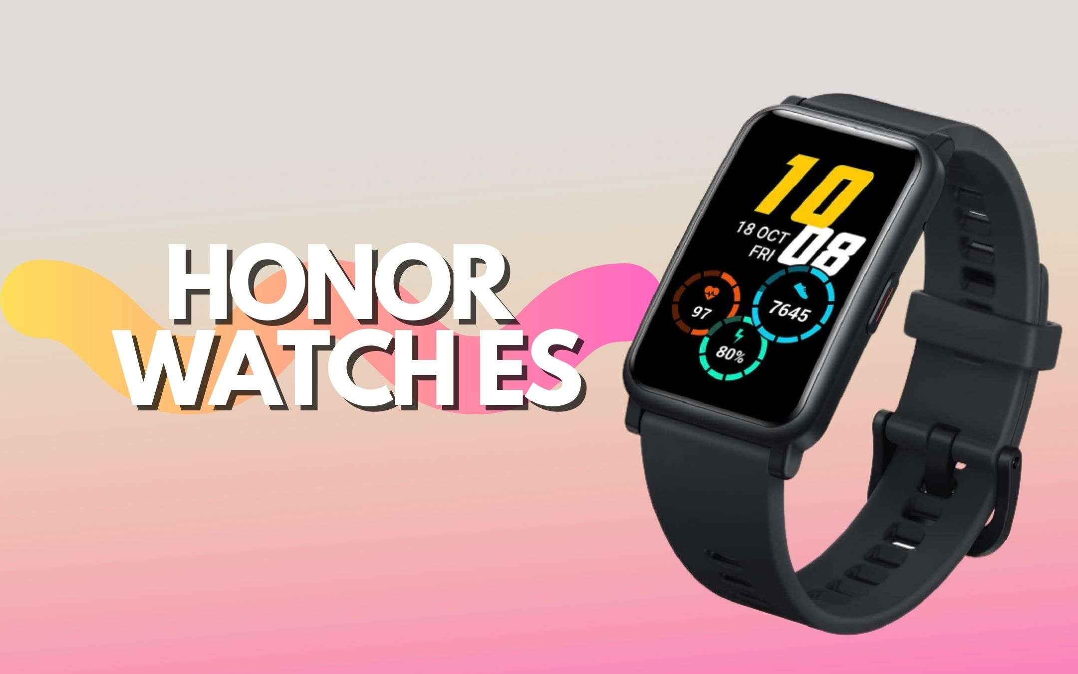 Honor Watch ES a PREZZACCIO in colore nero (-14%)