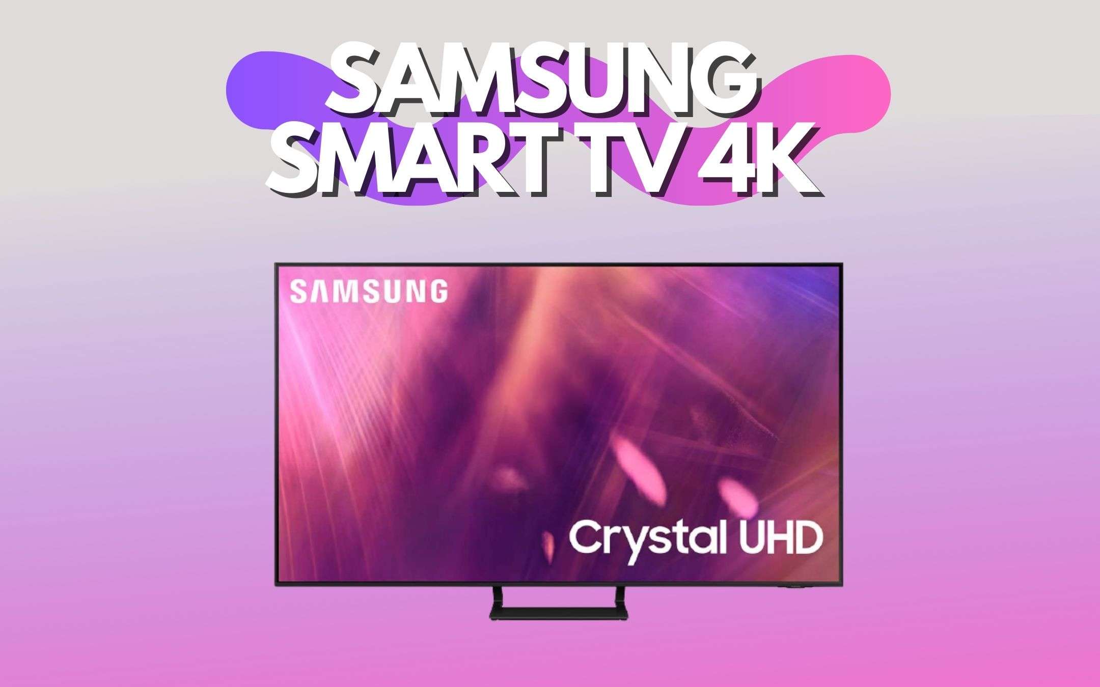 Smart TV Samsung 4K e UHD da 55 pollici: un affare (-150€)