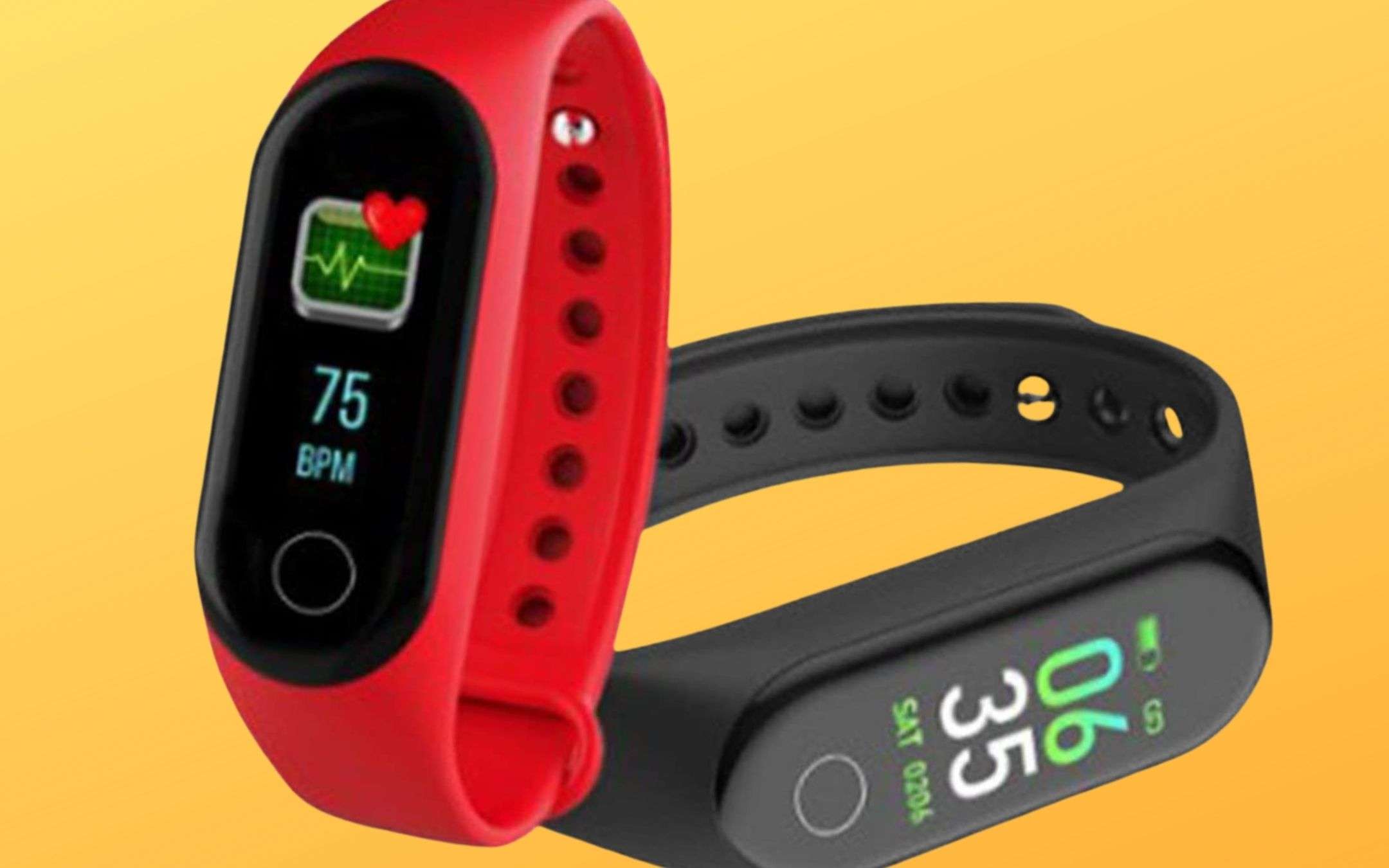 Bombetta lampo Amazon: 2,99€ per questo smart band