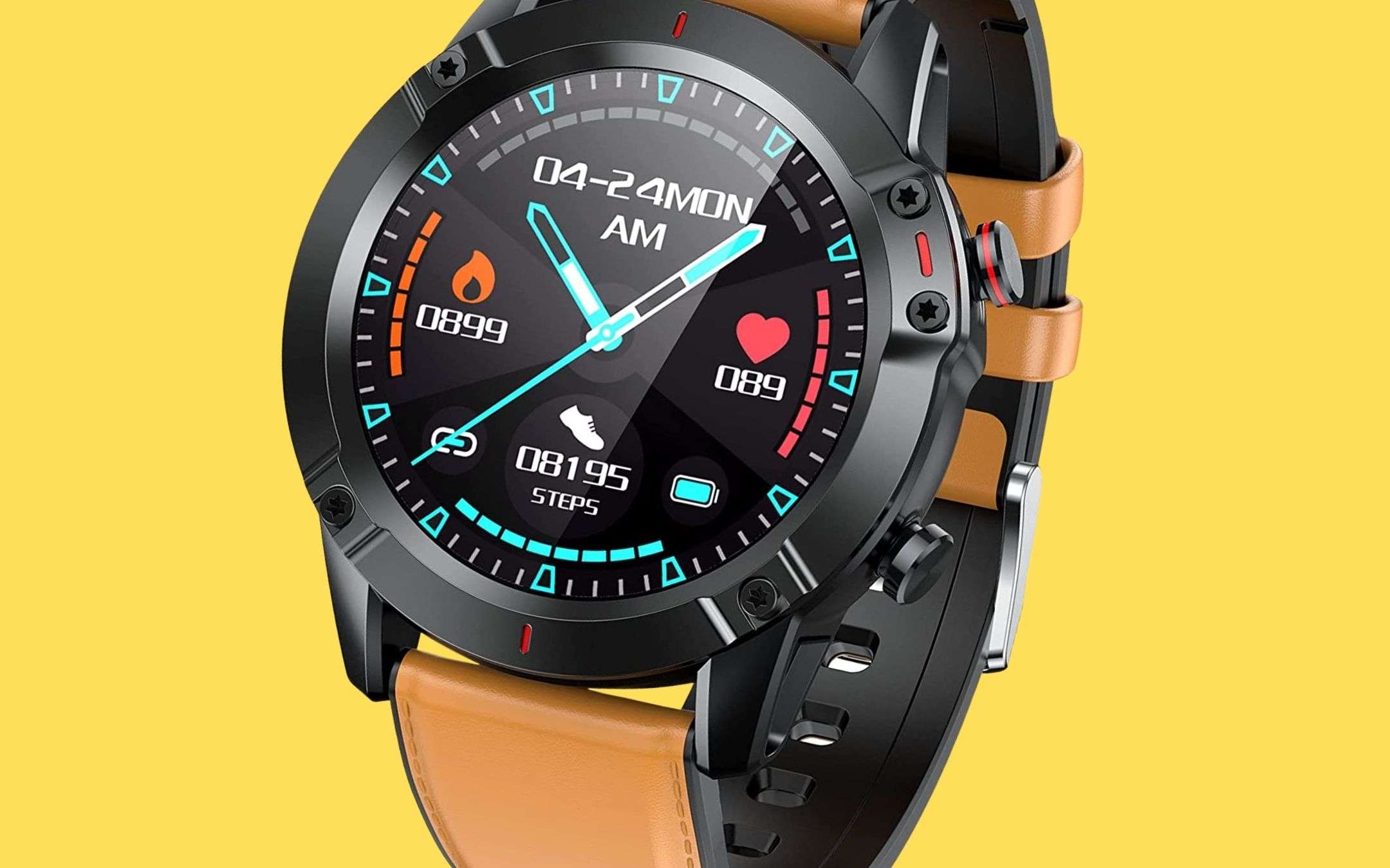 Elegante smartwatch: prezzo bomba (33€) con OMAGGIO