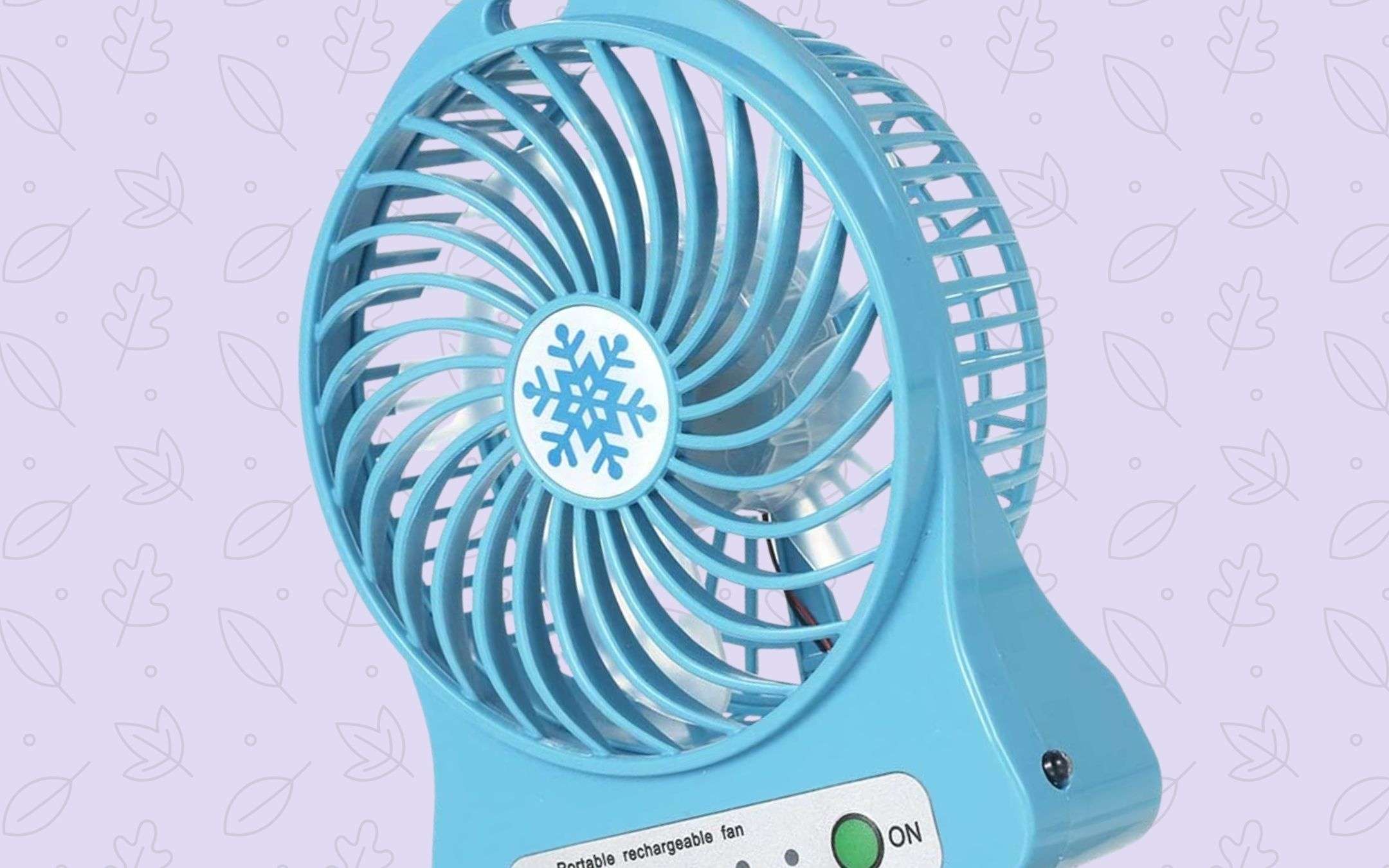 Ventilatore portatile potentissimo: 5€ su Amazon (-60%)